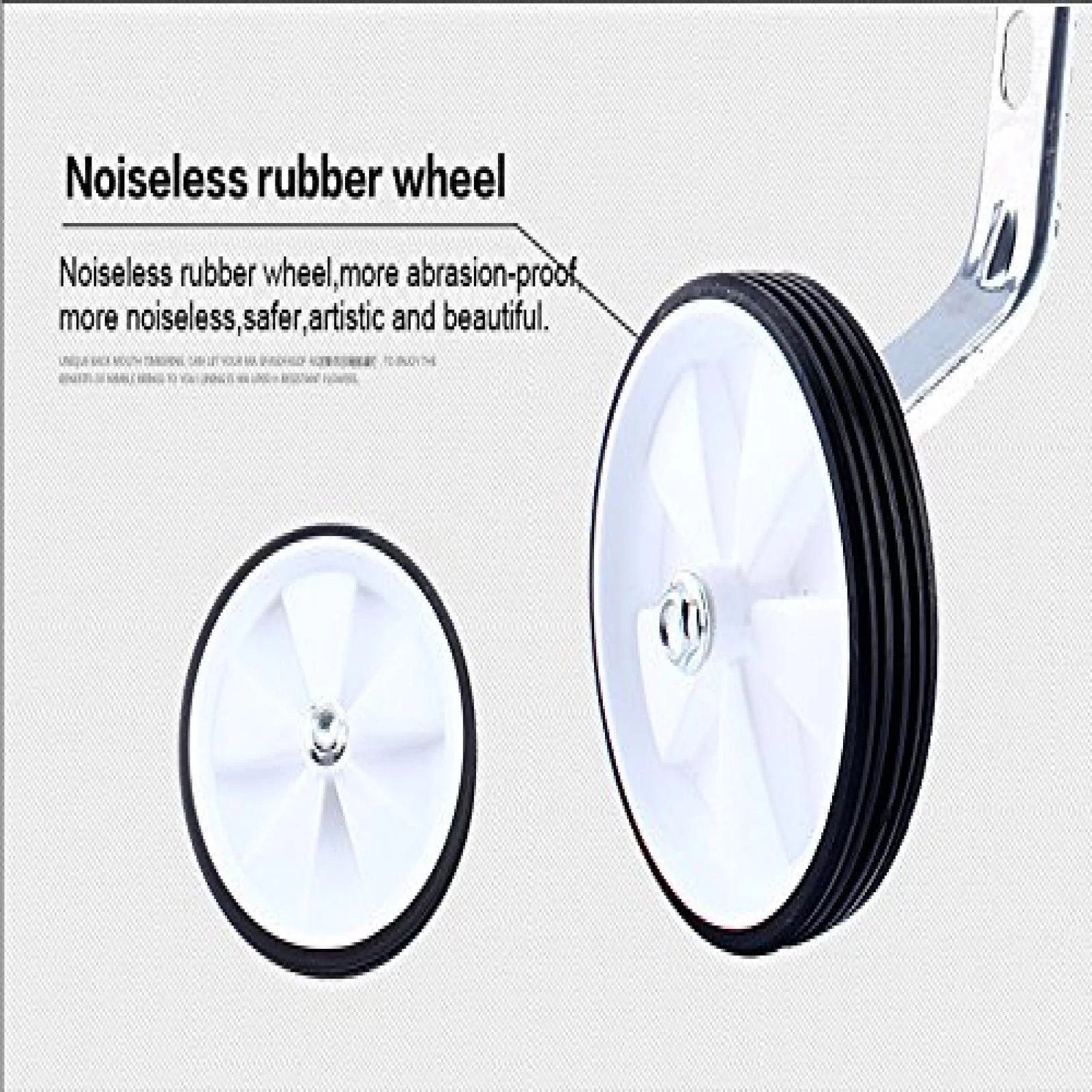 ANGGREK Kids Bicycle Training Wheels 20, 2Pcs Adjustable Training Side Wheels Stabilizer for Children 12-20 Bicycle Balance(Green), Bicycle Training Wheel - Womvr