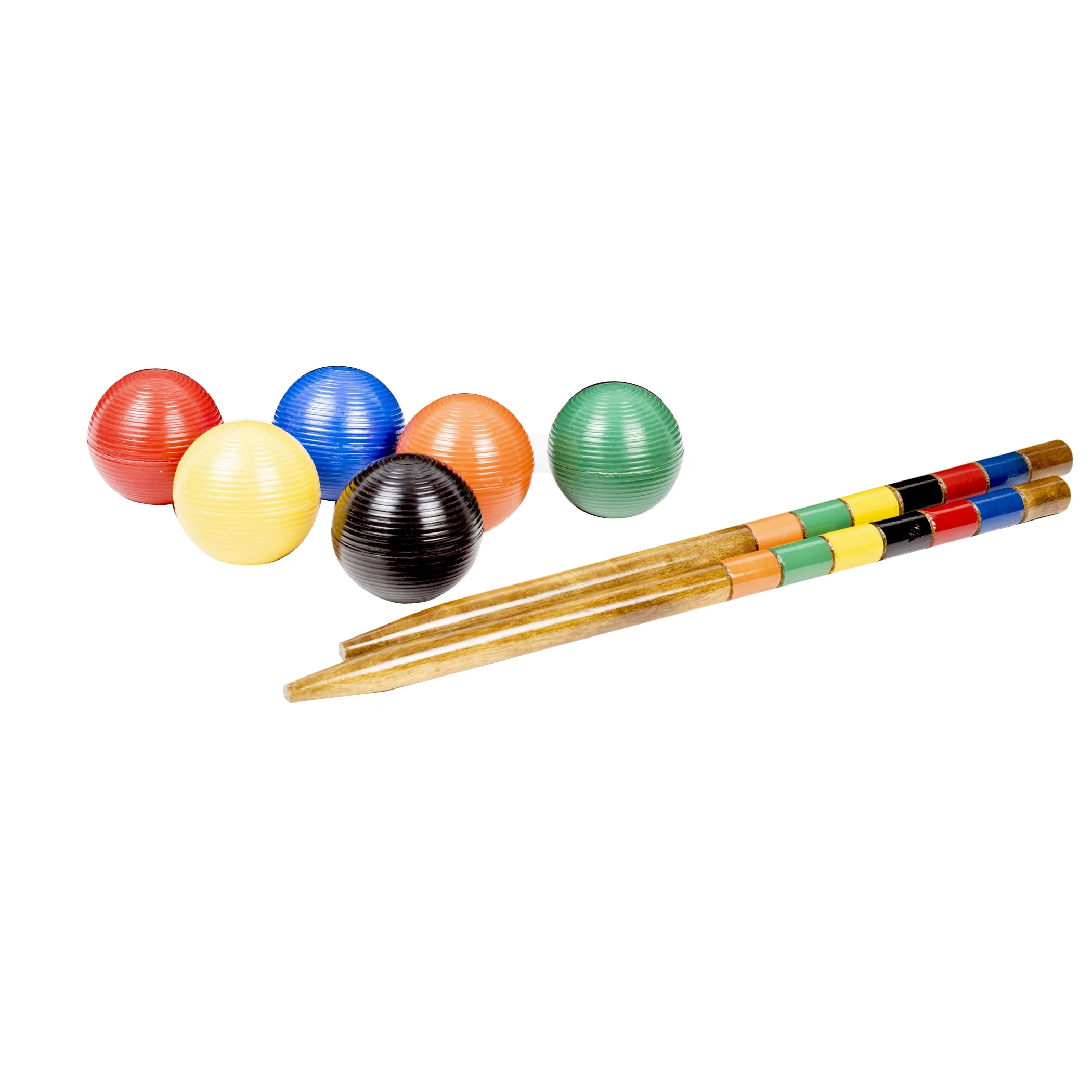 Gener8 Wood 6 Player Croquet Lawn Game Set - Ages 8 years and up - Womvr