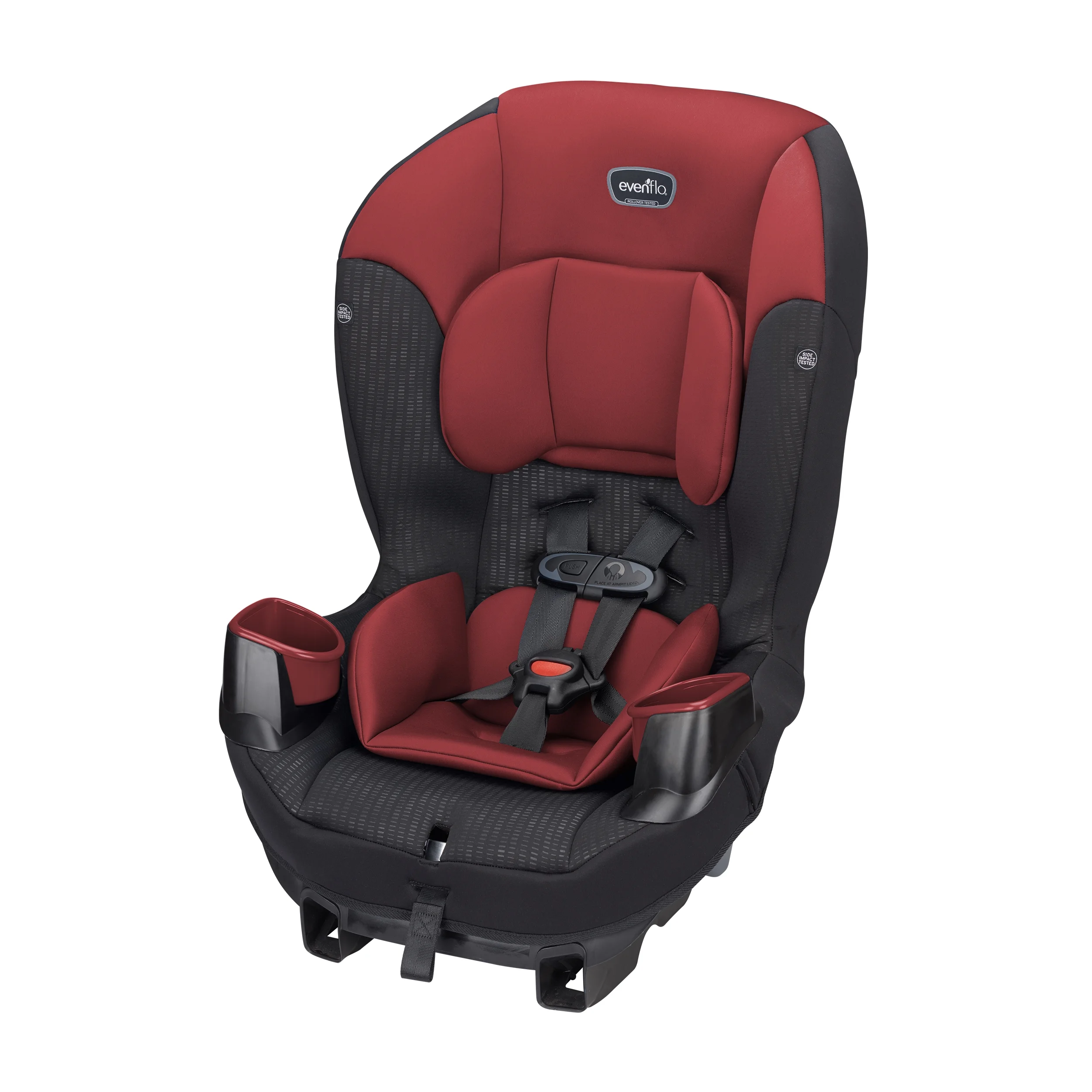 Evenflo Sonus 65 Convertible Car Seat (Rocco Red), Infant, Toddler - Womvr