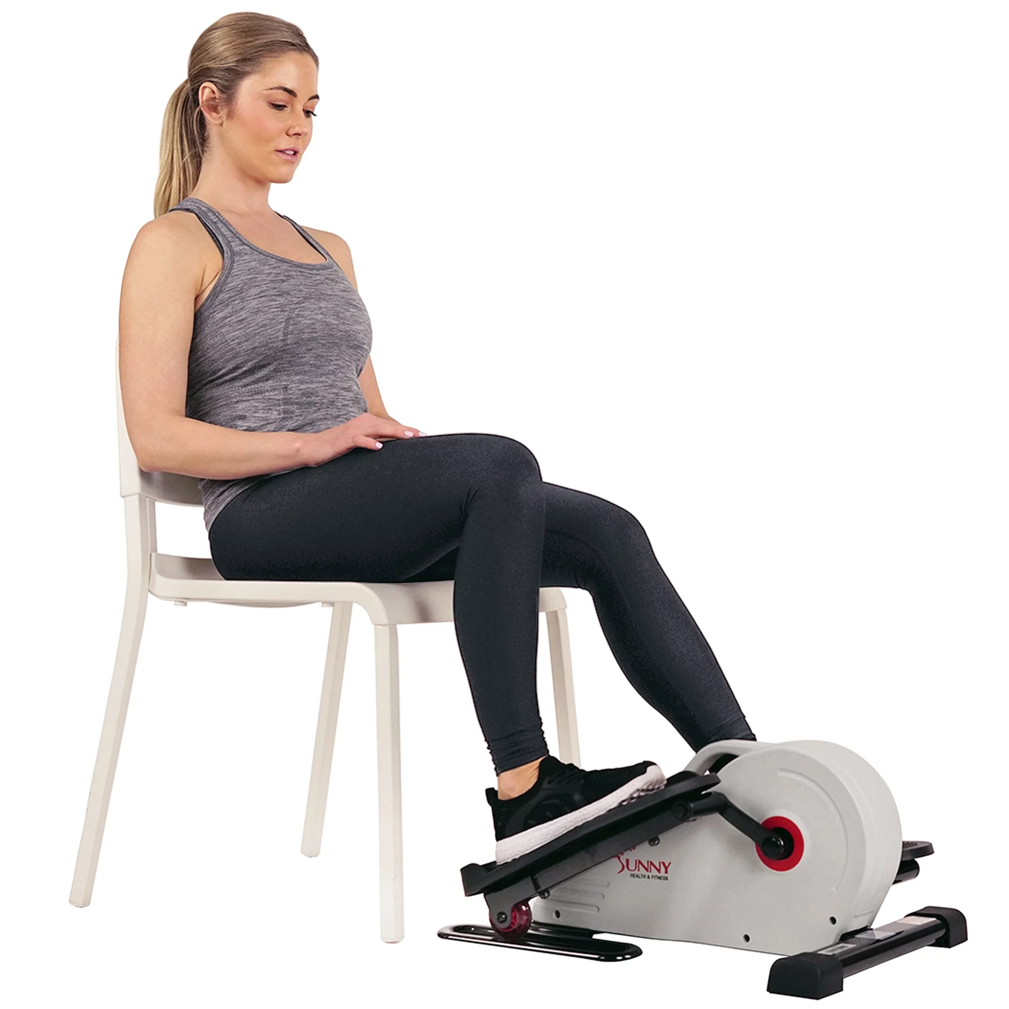 Sunny Health & Fitness Magnetic Under Desk Elliptical Peddler Exerciser - SF-E3872 - Womvr