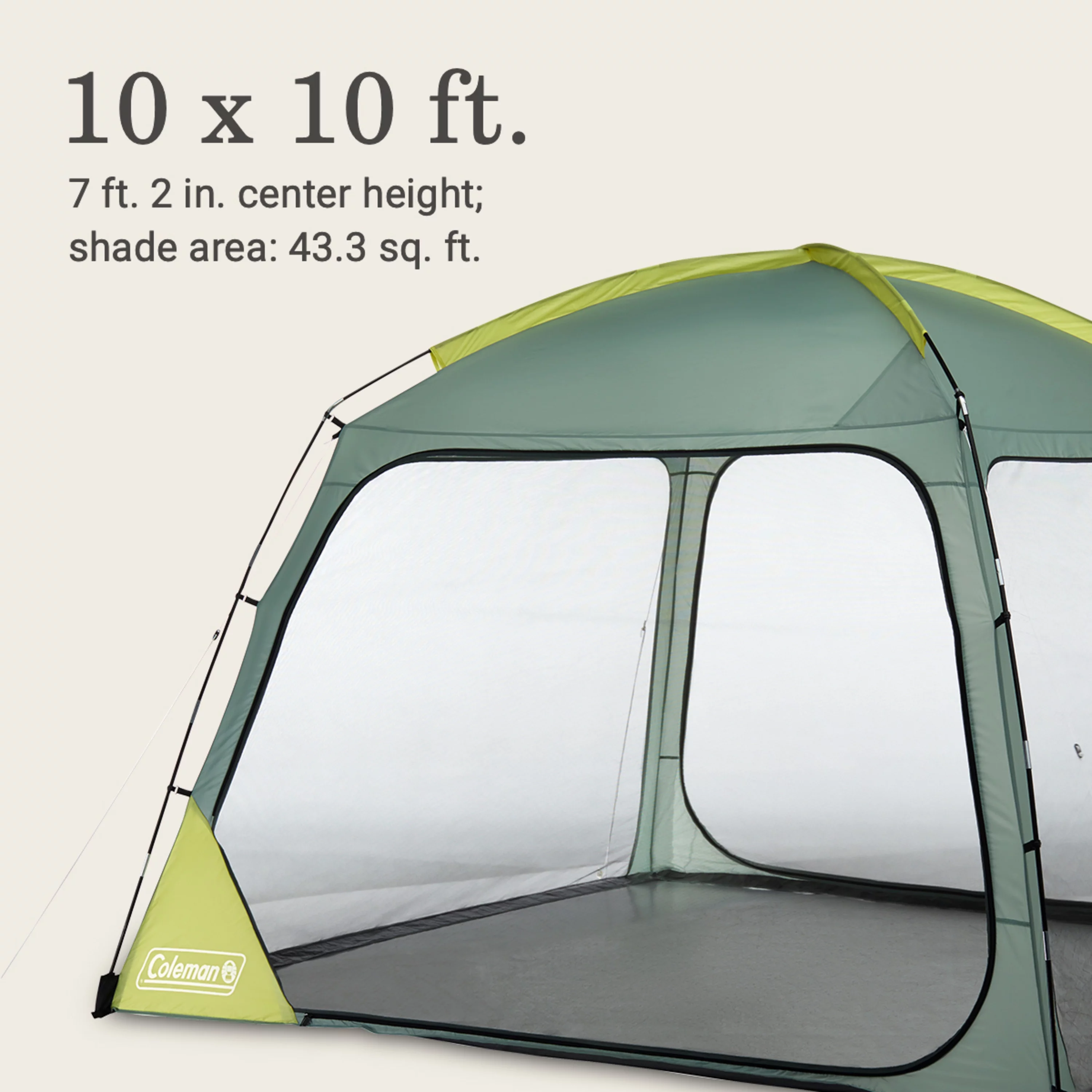 Coleman Skyshade 8 x 8 Screen Dome Tent - Womvr