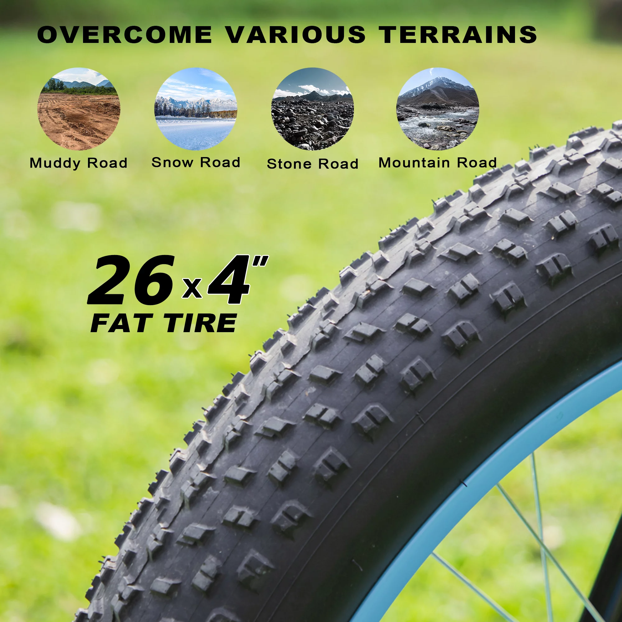 INTHEAIR I7 Electric Bike 26