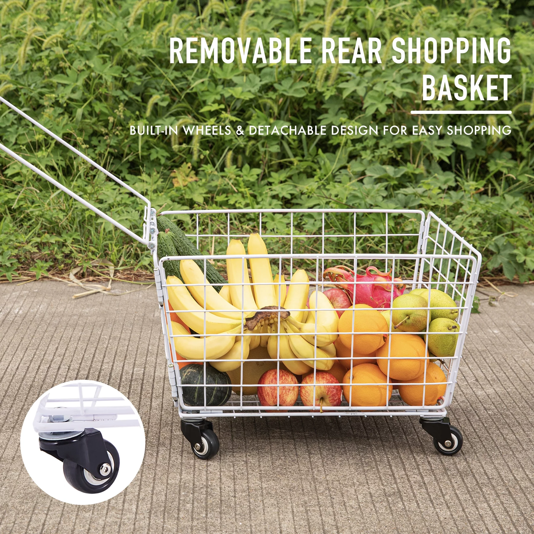 Viribus 26 Inch Single Speed Adult Tricycle 3 Wheel Bike with Removable Basket, Hybrid Beach Trike, Pink - Womvr