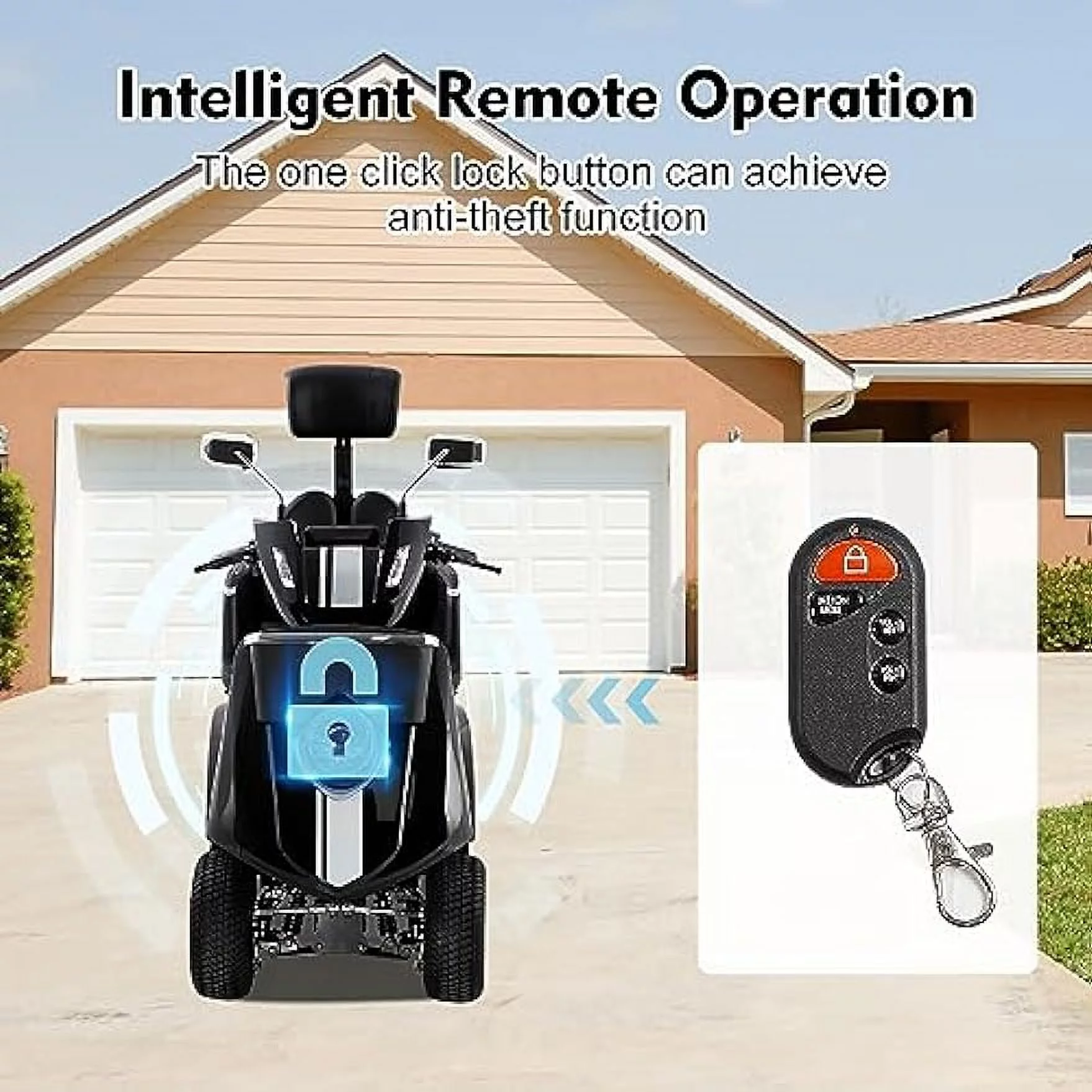 Heavy duty 4 wheel adult mobility Scooter Senior Medical Electric Mobility Scooter 800W Mobility scooter 500 lb capacity. - Womvr