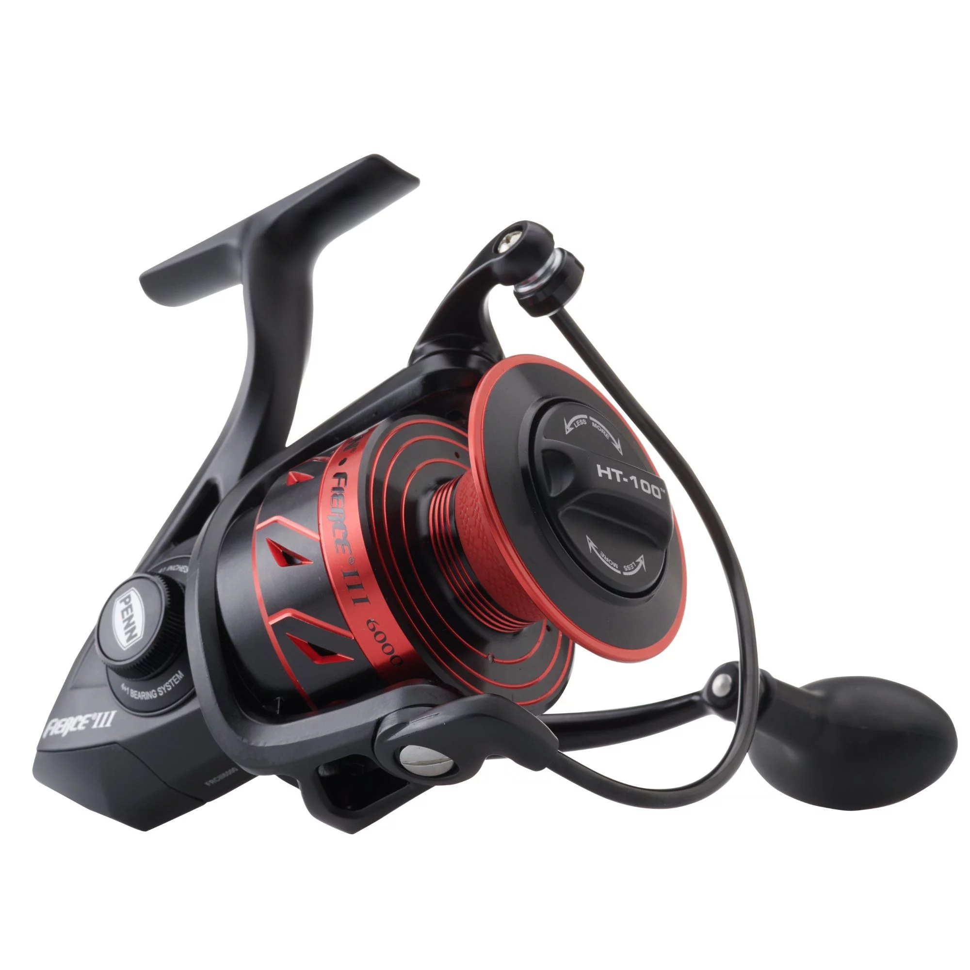 PENN Fierce III Spinning Inshore Fishing Reel, Size 4000 (1505218) - Womvr