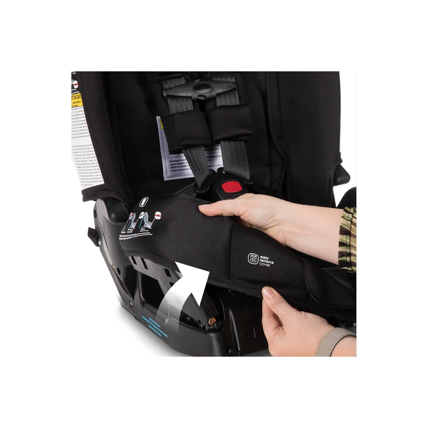 Diono Radian 3R All-in-One Convertible Car Seat, Slim Fit 3 Across, Black - Womvr