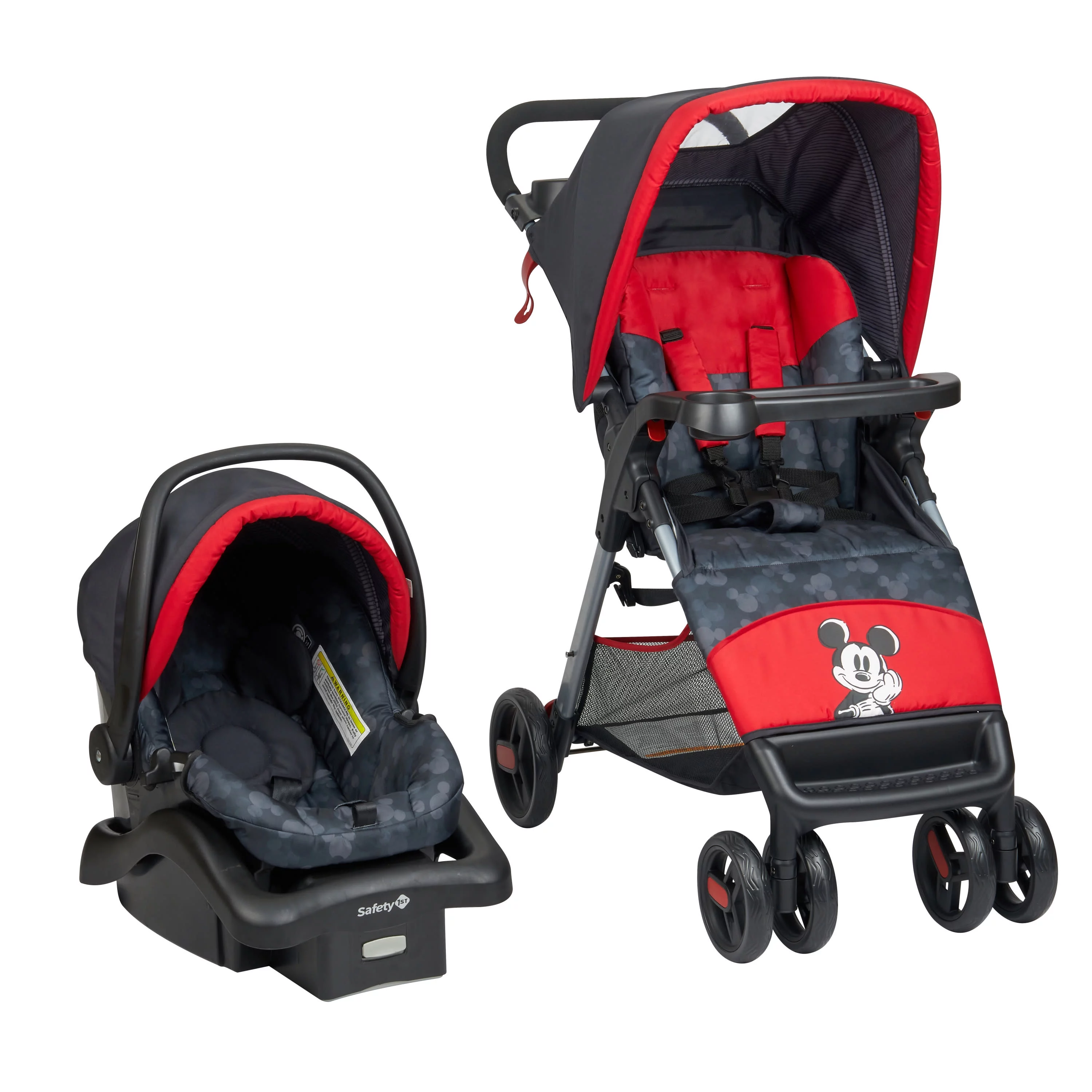 Disney Baby Mickey Mouse Simple Fold LX Travel System, Mickey Blogger, - Womvr