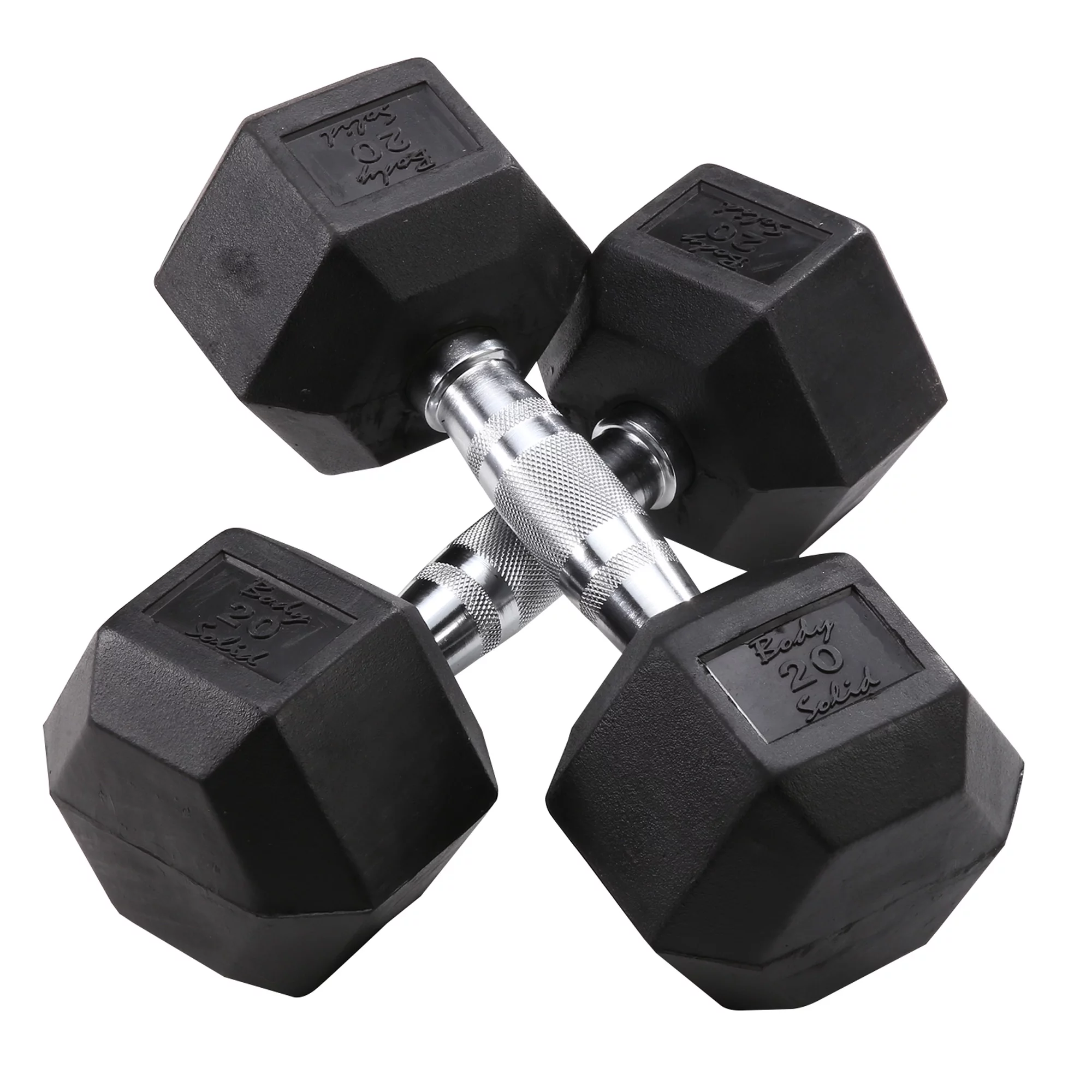 Powerline - PDR282X-DR150 Dumbbell Rack with 5-25 lbs Rubber Dumbbell Set - Womvr