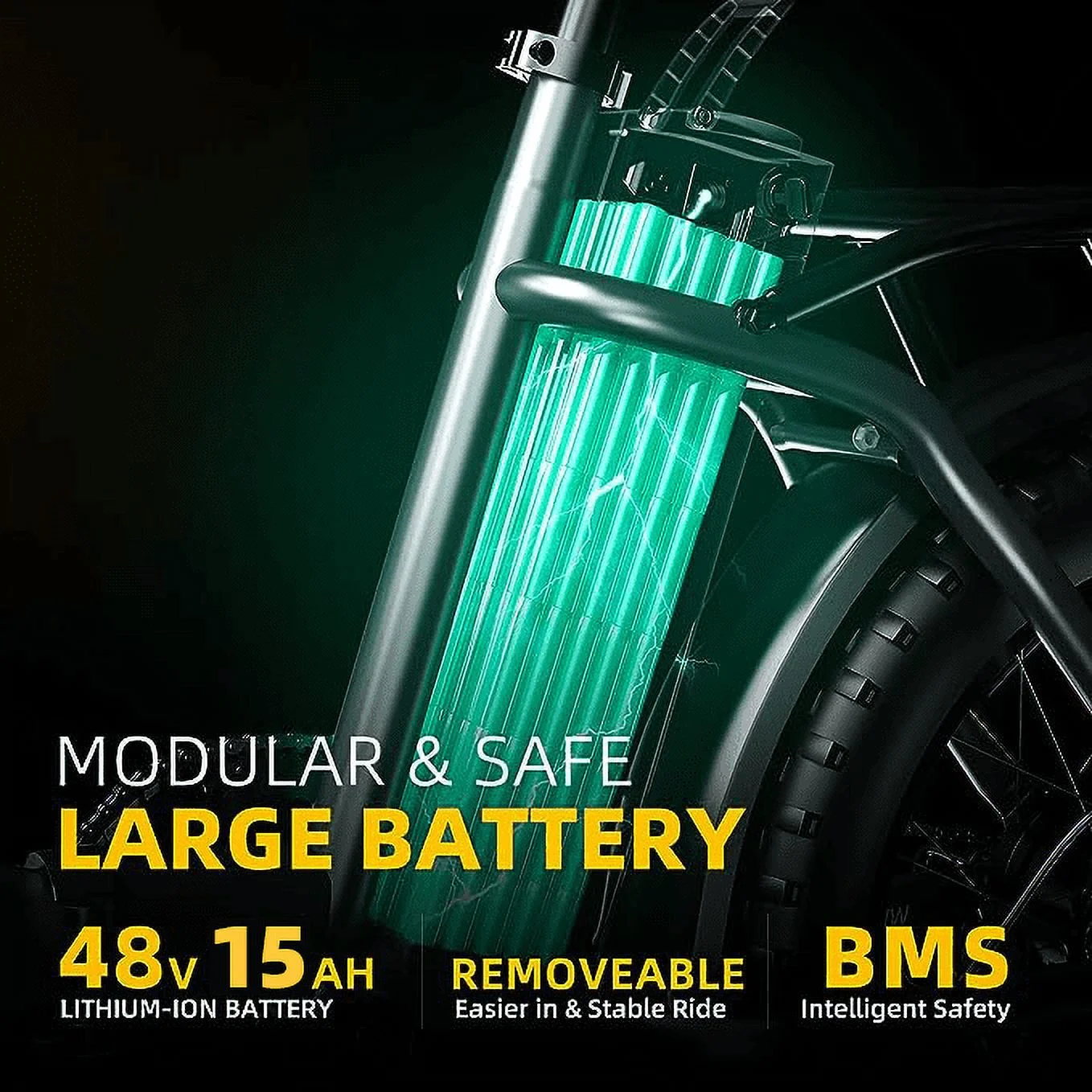 EUY Electric Bike 750W Motor, 20