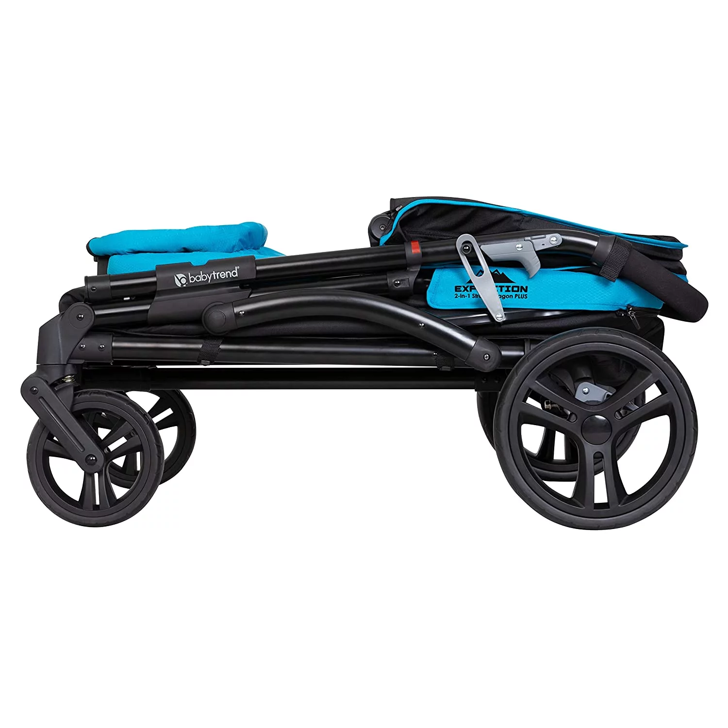 Baby Trend Expedition Plus 2-in-1 Stroller Wagon, Solid Print Black - Womvr