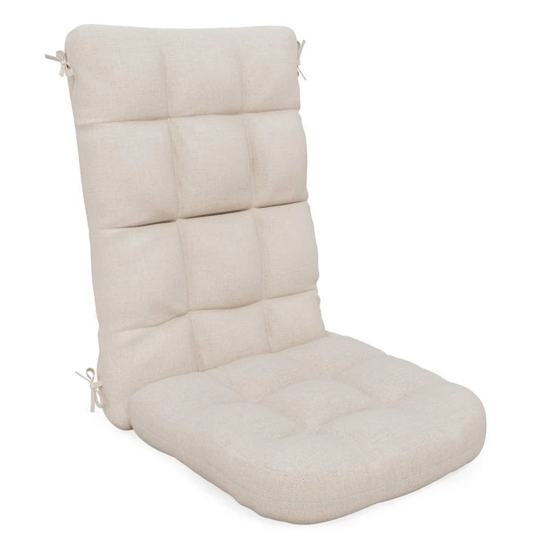 SERWALL Outdoor Oversized Slat Rocking Chair, HDPE Plastic Porch Rocker, Gray - Womvr