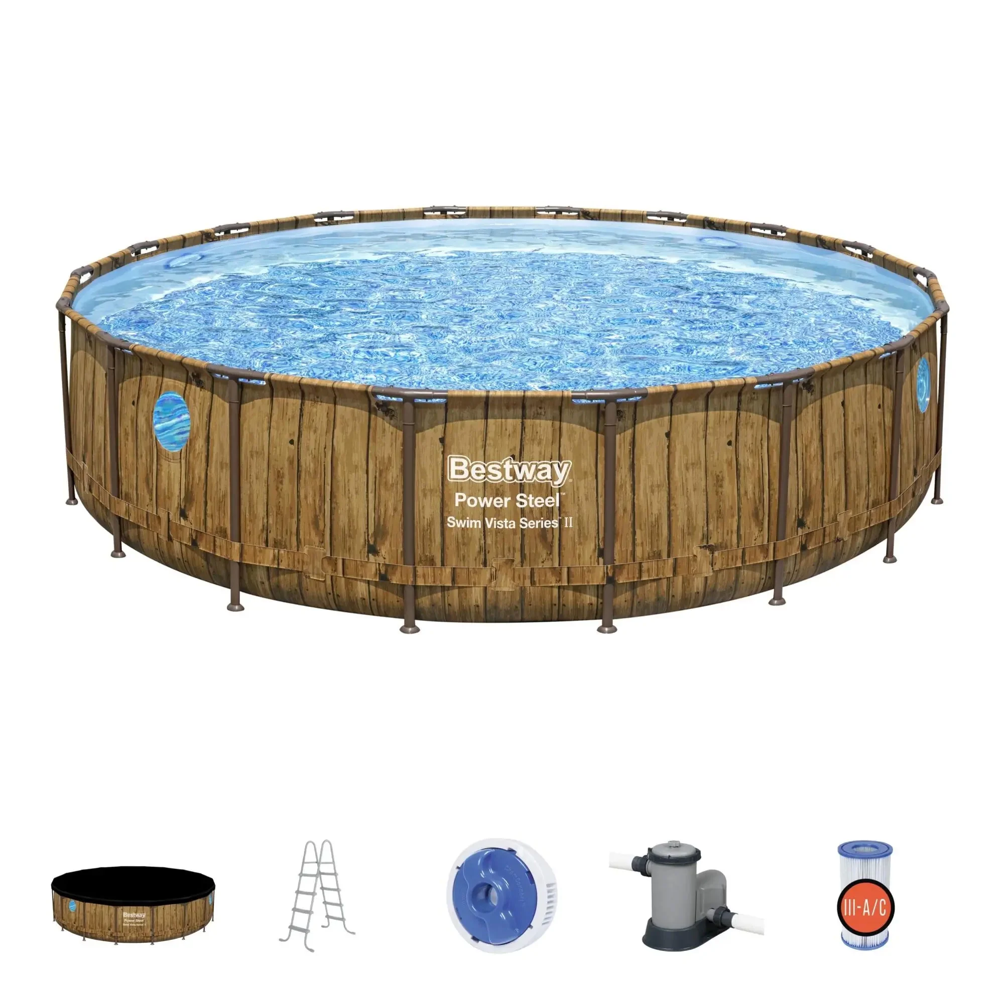 Bestway Power Steel Swim Vista 14' x 8'2