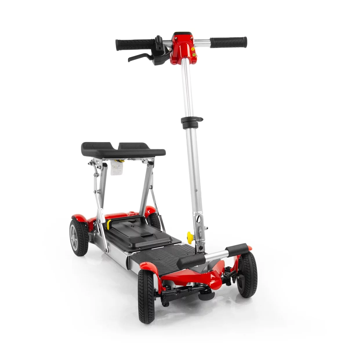 EV Rider Gypsy Ultralight  Collapsible 4 Wheels Mobility Scooter - Red - Womvr