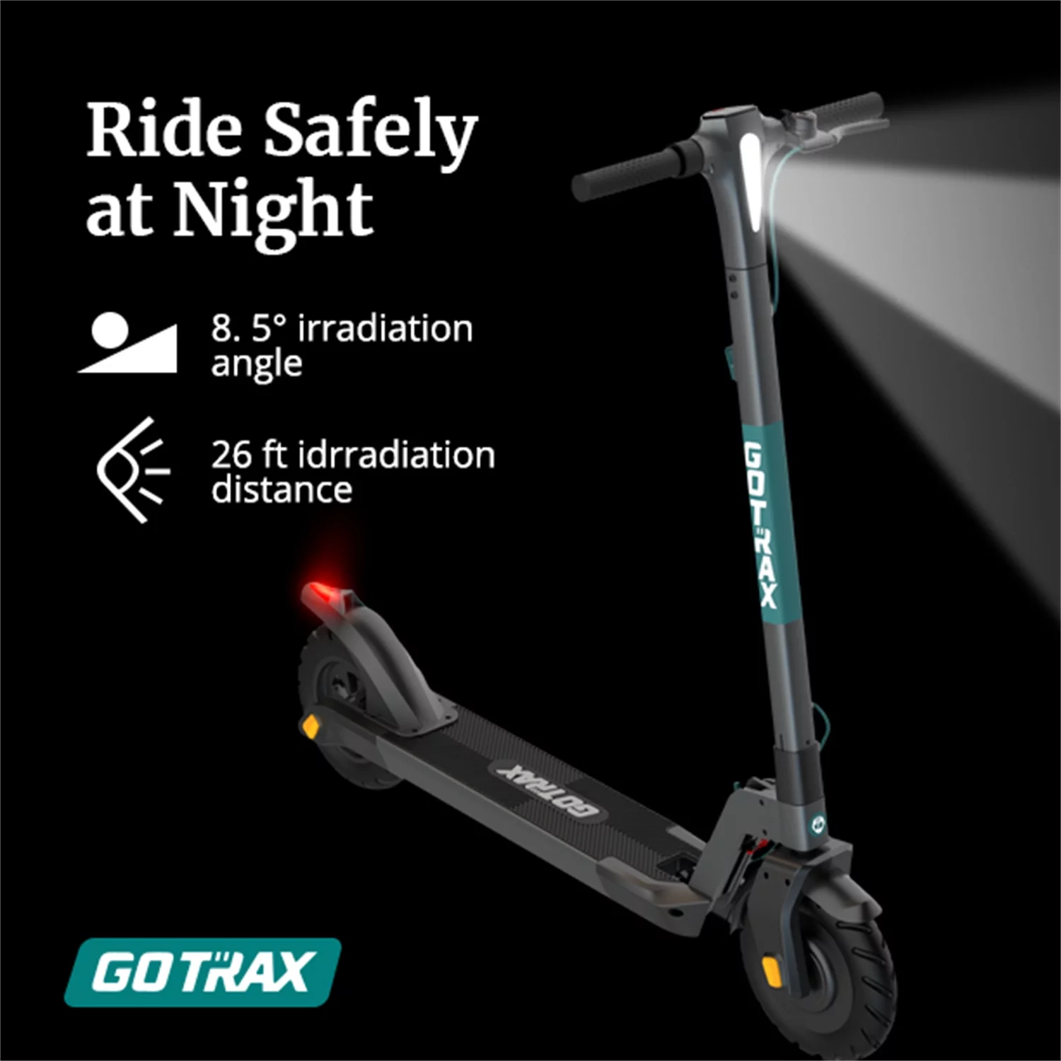 GOTRAX G3 Plus Adult Electric Scooter, 300W 10