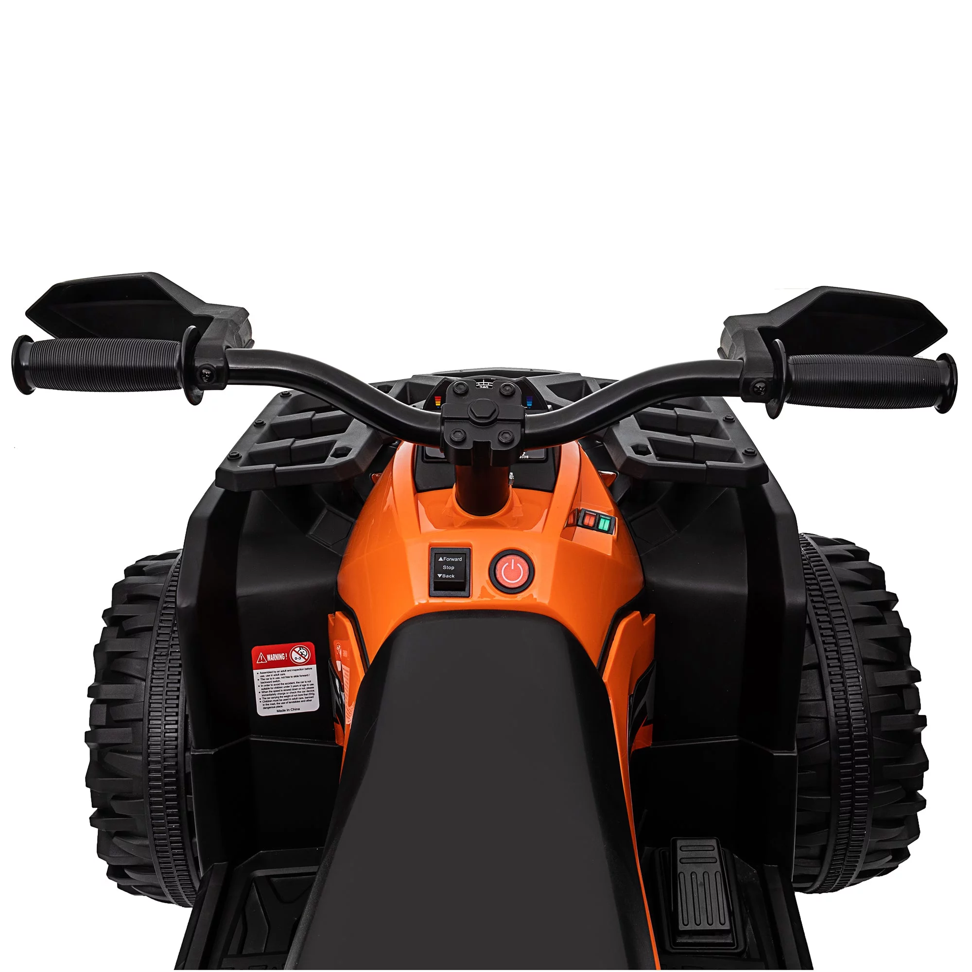 4x4 Kids Ride on ATV, 2 Seater 24 Volt Ride on Toys, 800W 4-Wheeler Quad Car for Big Kids, Black - Womvr