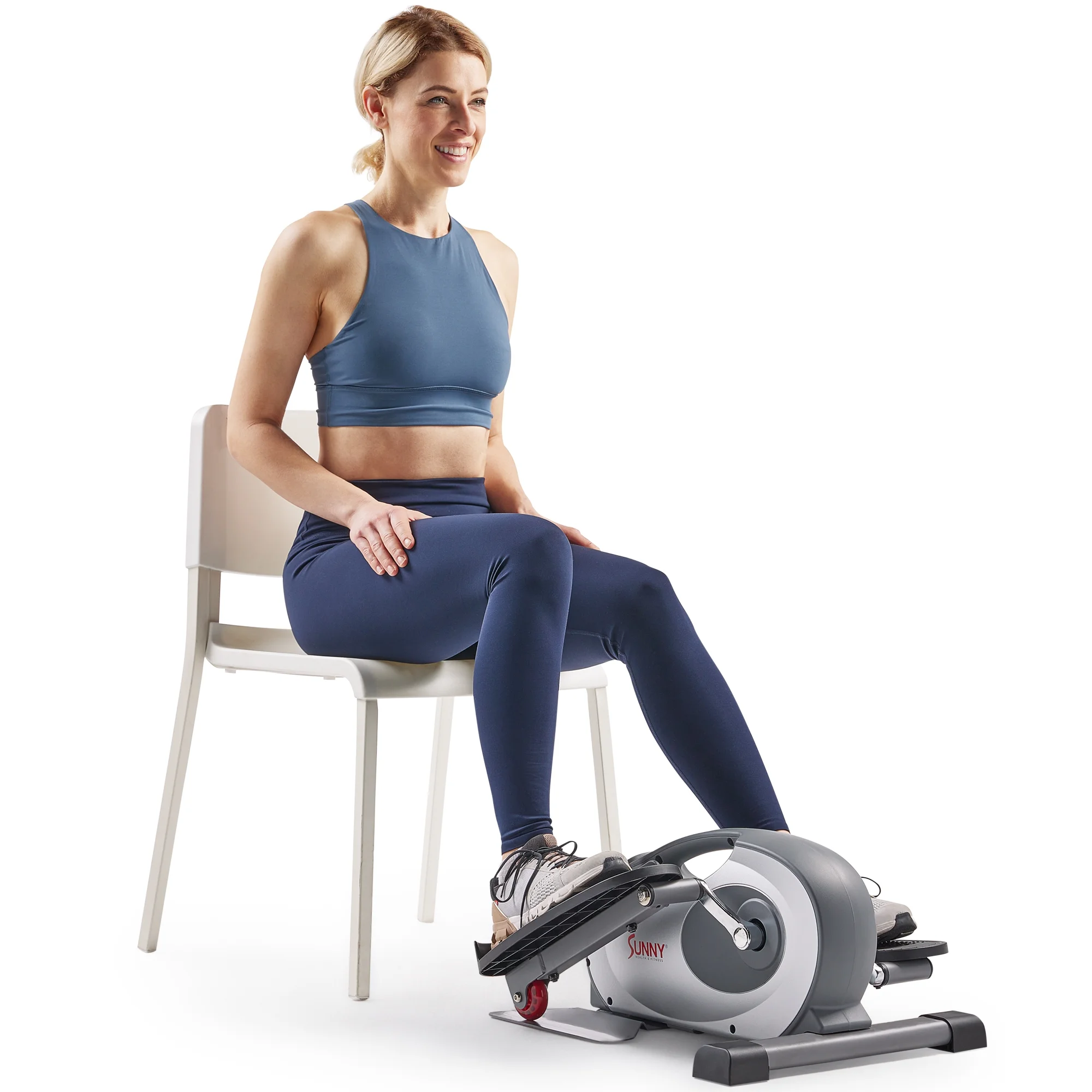 Sunny Health & Fitness Magnetic Under Desk Elliptical Peddler Exerciser - SF-E3872 - Womvr