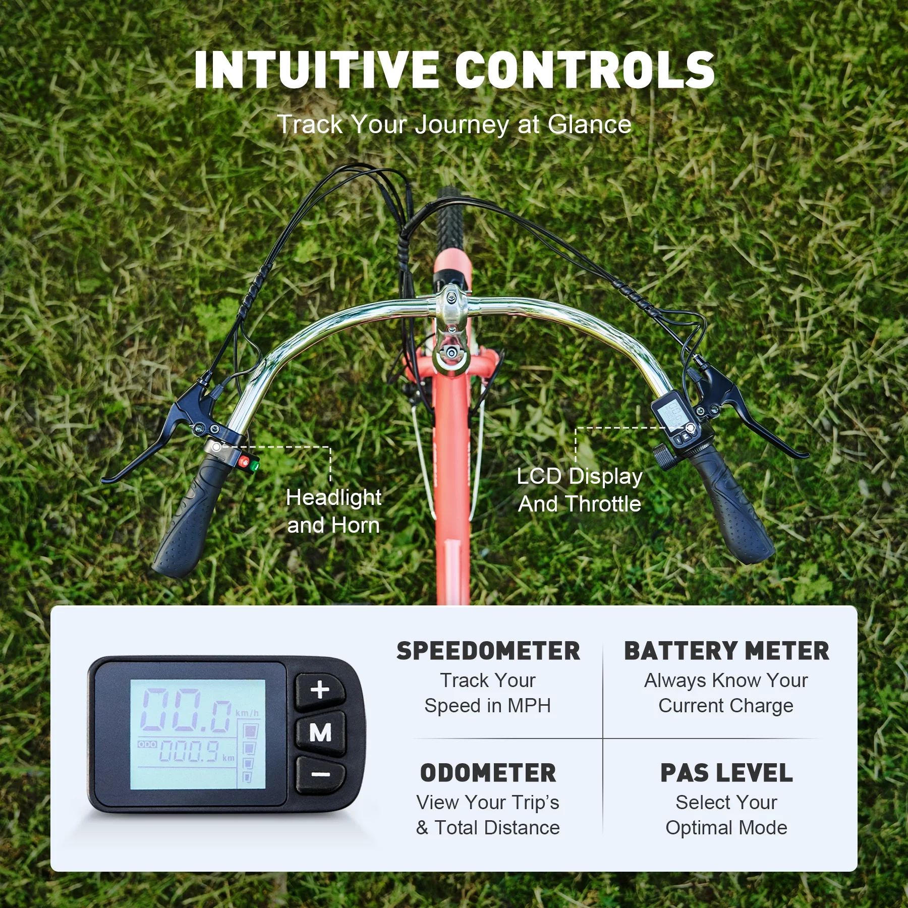 VIRIBUS 24 Inch Adult Trike 350W Dual Chain Electric Tricycle 36V 10Ah Navy - Womvr