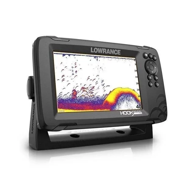 Lowrance 00015851001 Hook Reveal 9 In. Fishfinder TripleShot with Down scan, Sides can Imaging, C-MAP Contour and Mapping - Womvr