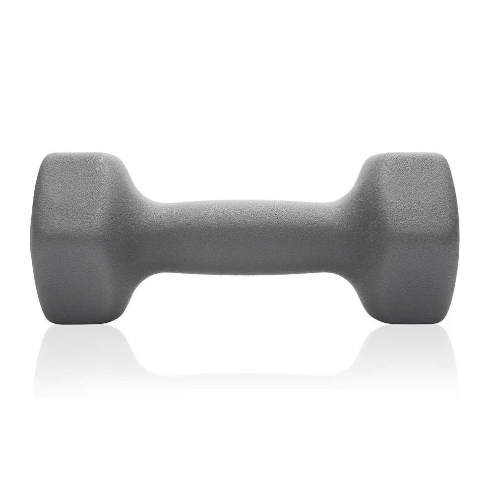 Fitness Alley Neoprene Dumbbell Pairs Set Coated for Non Slip Grip - Hex Dumbbells Weight Set - Neopren - Womvr