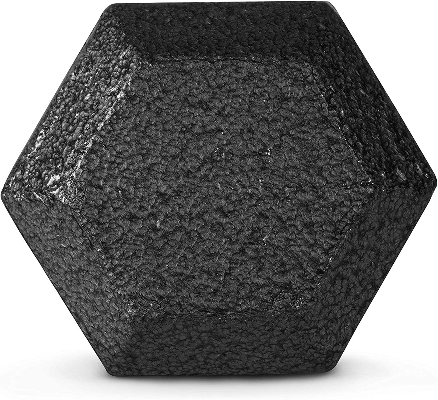 CAP CAST IRON HEX DUMBBELL, BLACK, Single - Womvr