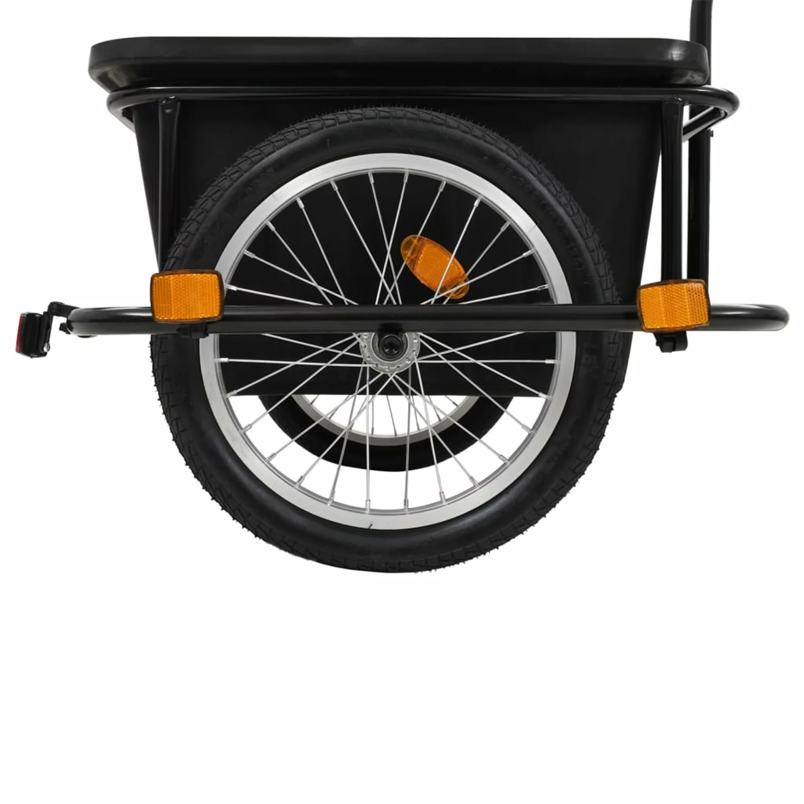 Anself Bike Cargo Trailer Black 13.2 gal - Womvr