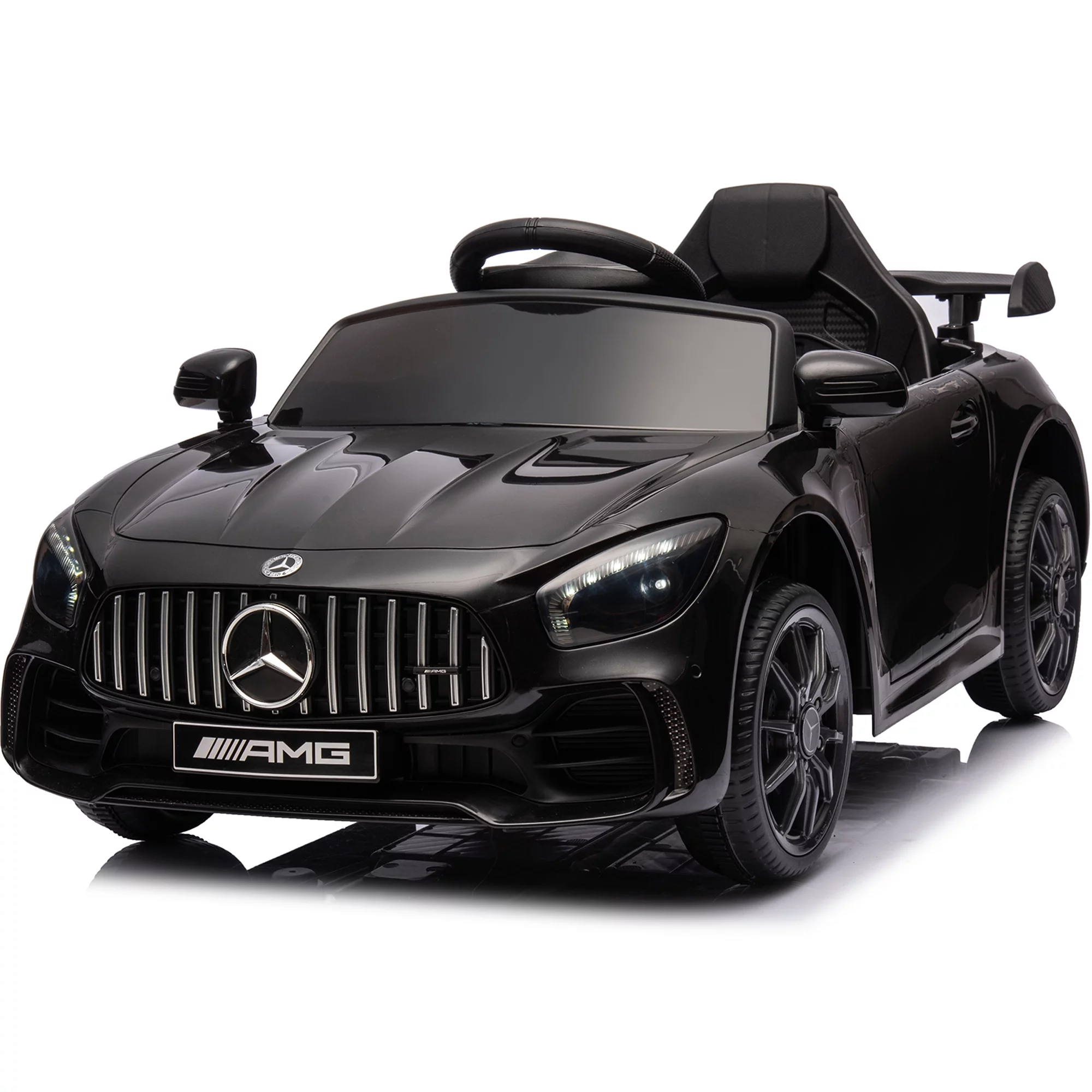 Mercedes Benz Kids Electric Car, Kids Ride on Cars with Remote Control, 12V Ride on Toys for Kids, Battery Powered Kids Electric Vehicles, Kids Electric Car for 3-5 Boys Girls Birthday Gifts, Red - Womvr