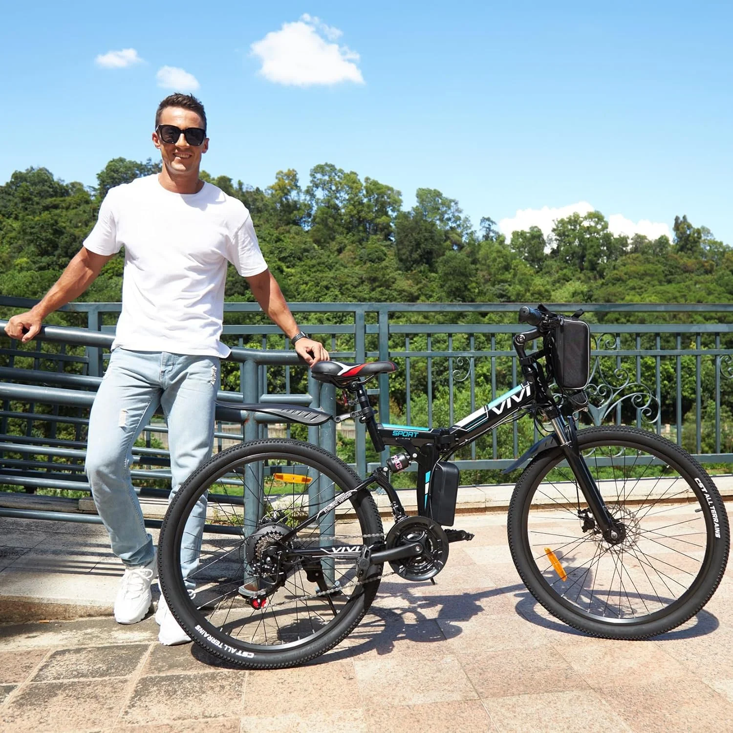 Vivi Electric Bike for Adults 26