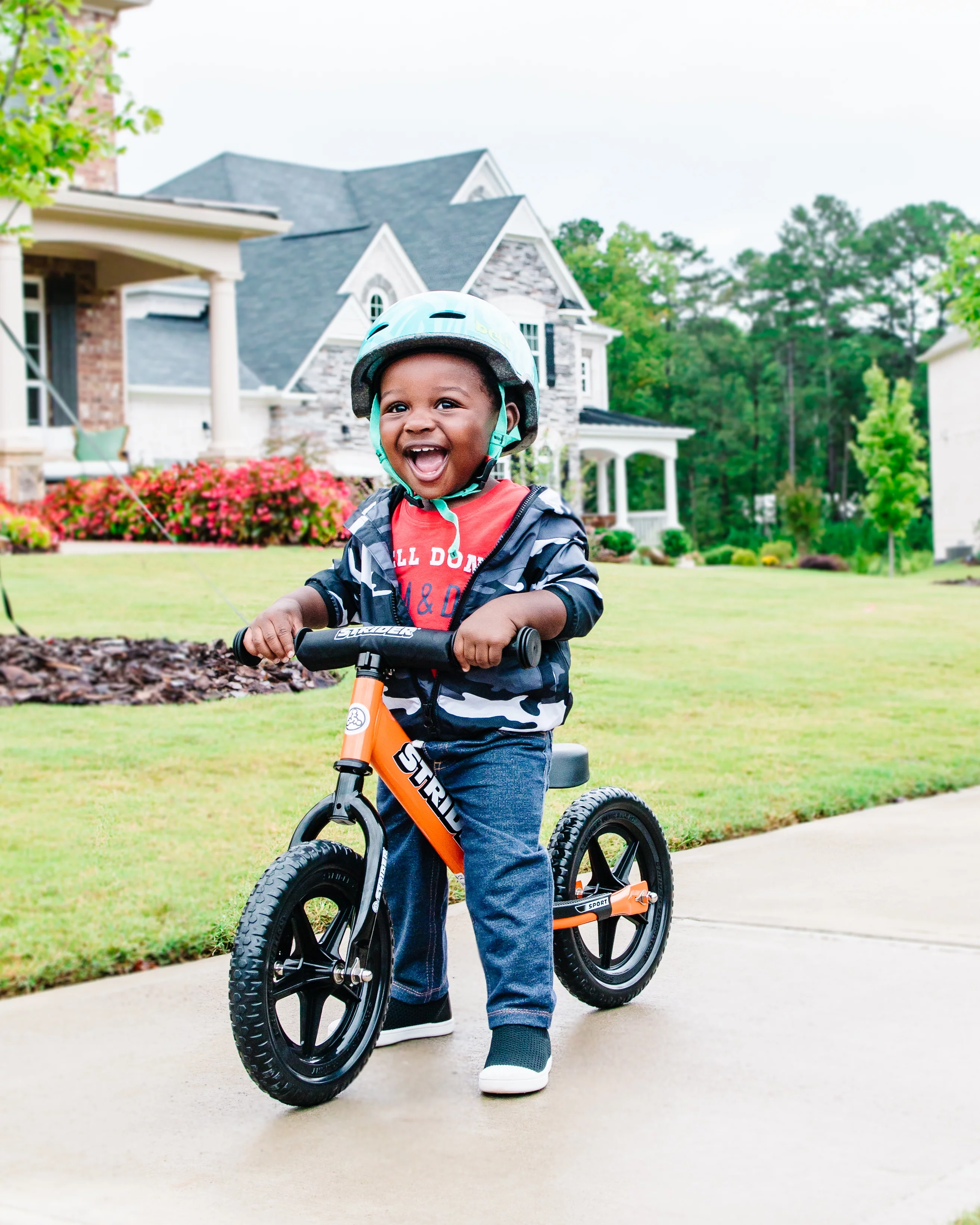 Strider - 12 Sport Balance Bike, Ages 18 Months to 5 Years - Blue - Womvr