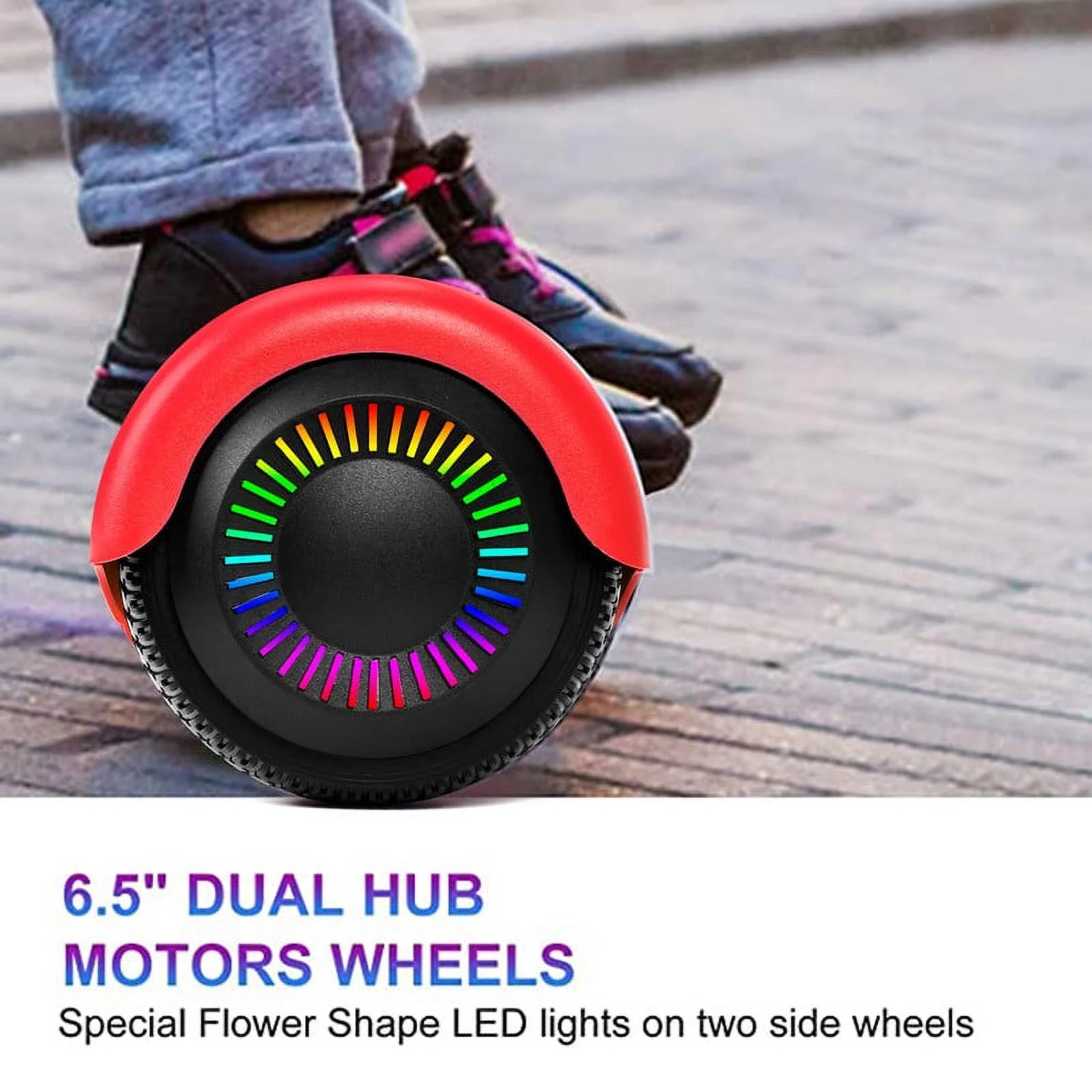 JOLEGE Hoverboard Go Kart Combo, 6.5