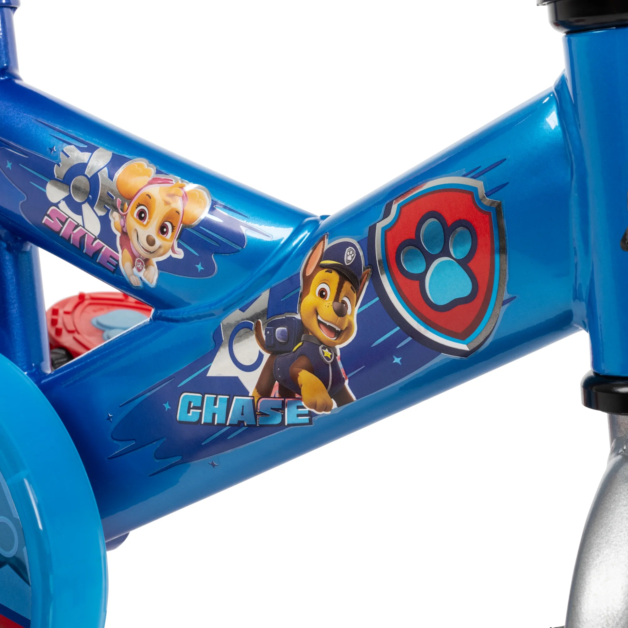 Paw Patrol 12-inch Boys' Training Wheel Bike,  Ages 3+ Years, Blue, from Huffy - Womvr