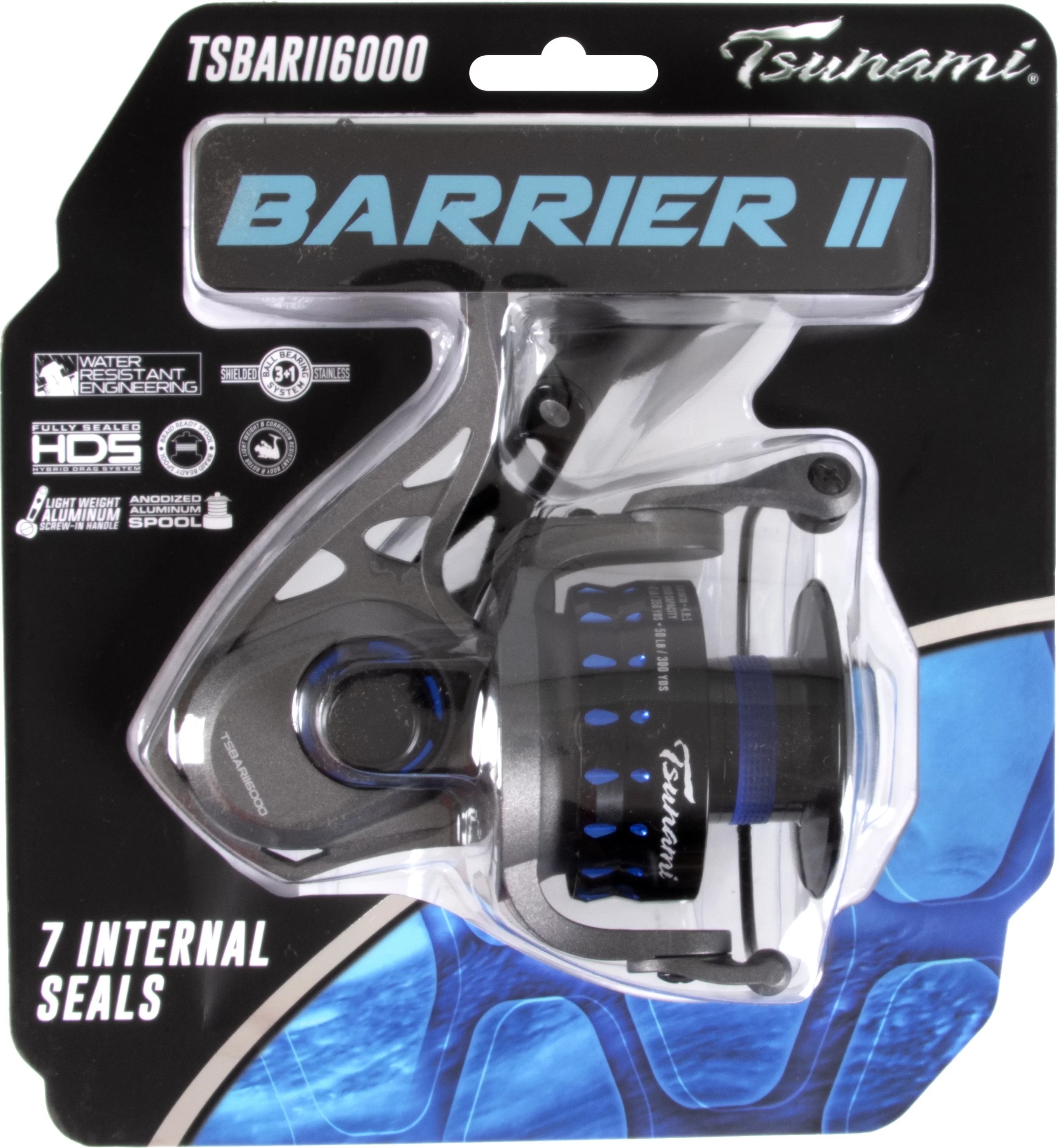 Tsunami Barrier II 6000 Spinning Reel - Womvr