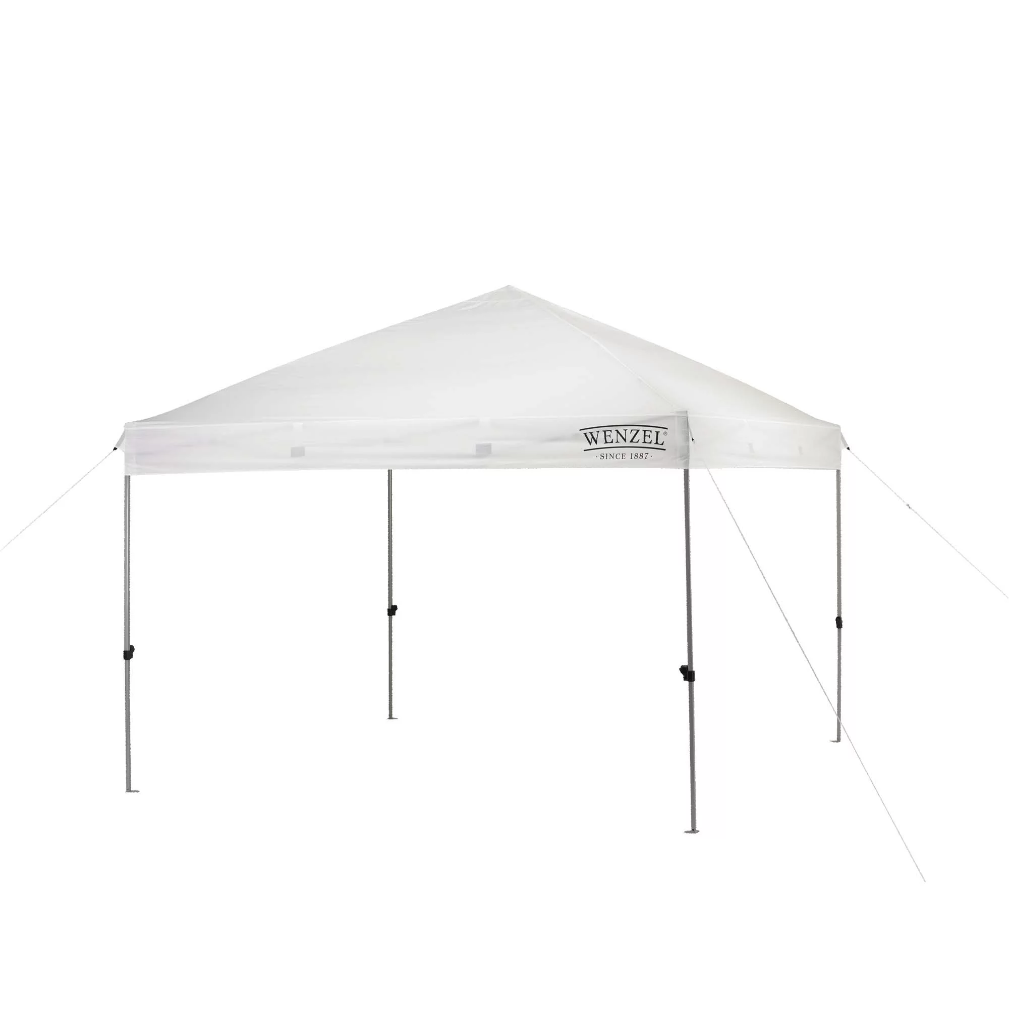 Wenzel Smartshade 10' x 10' Instant Outdoor Canopy, White - Womvr