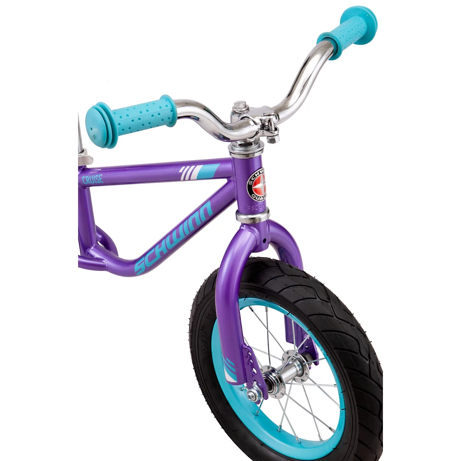Schwinn  12 in. Girls Cruise Balance Bike, Light Purple - Womvr
