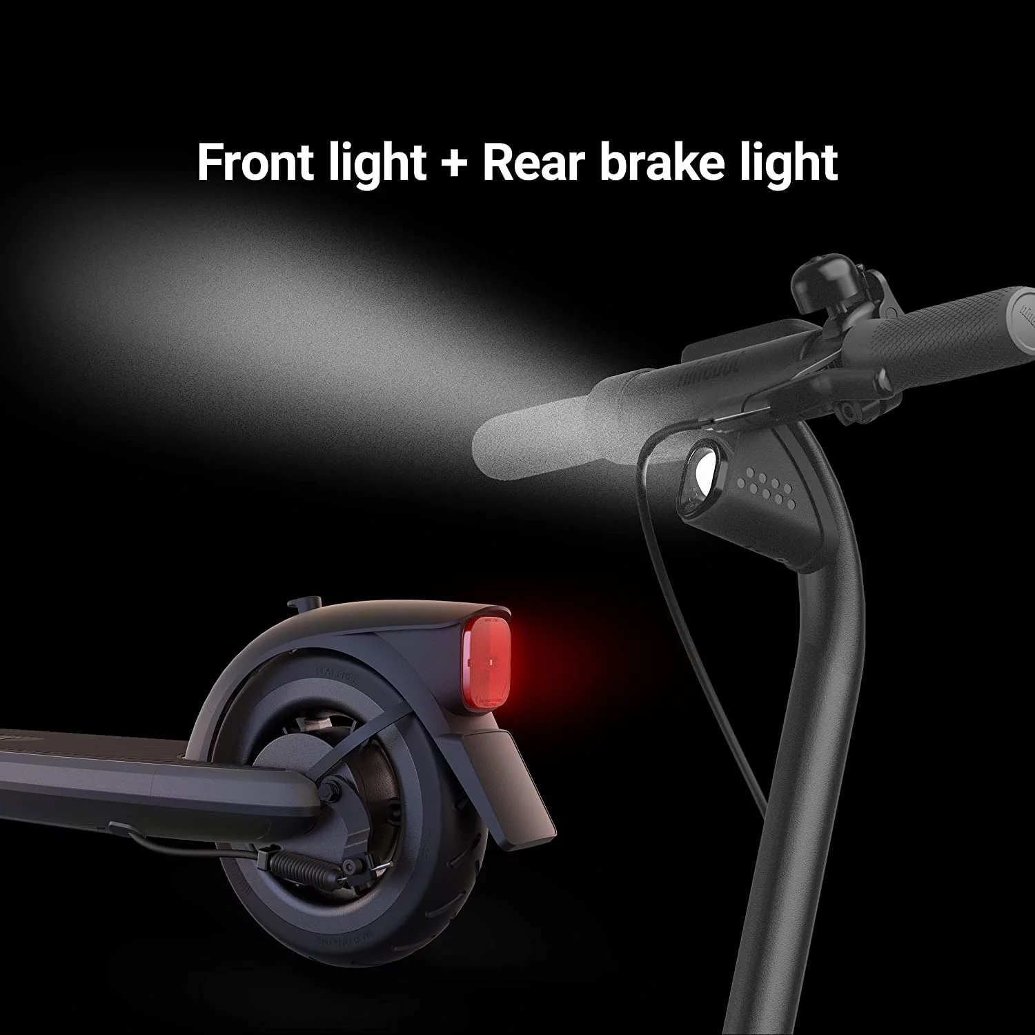 Segway Ninebot E2 Electric Kick Scooter, up to 12.4 Miles Range & 12.4 mph Max Speed,  Adults & Teens - Womvr