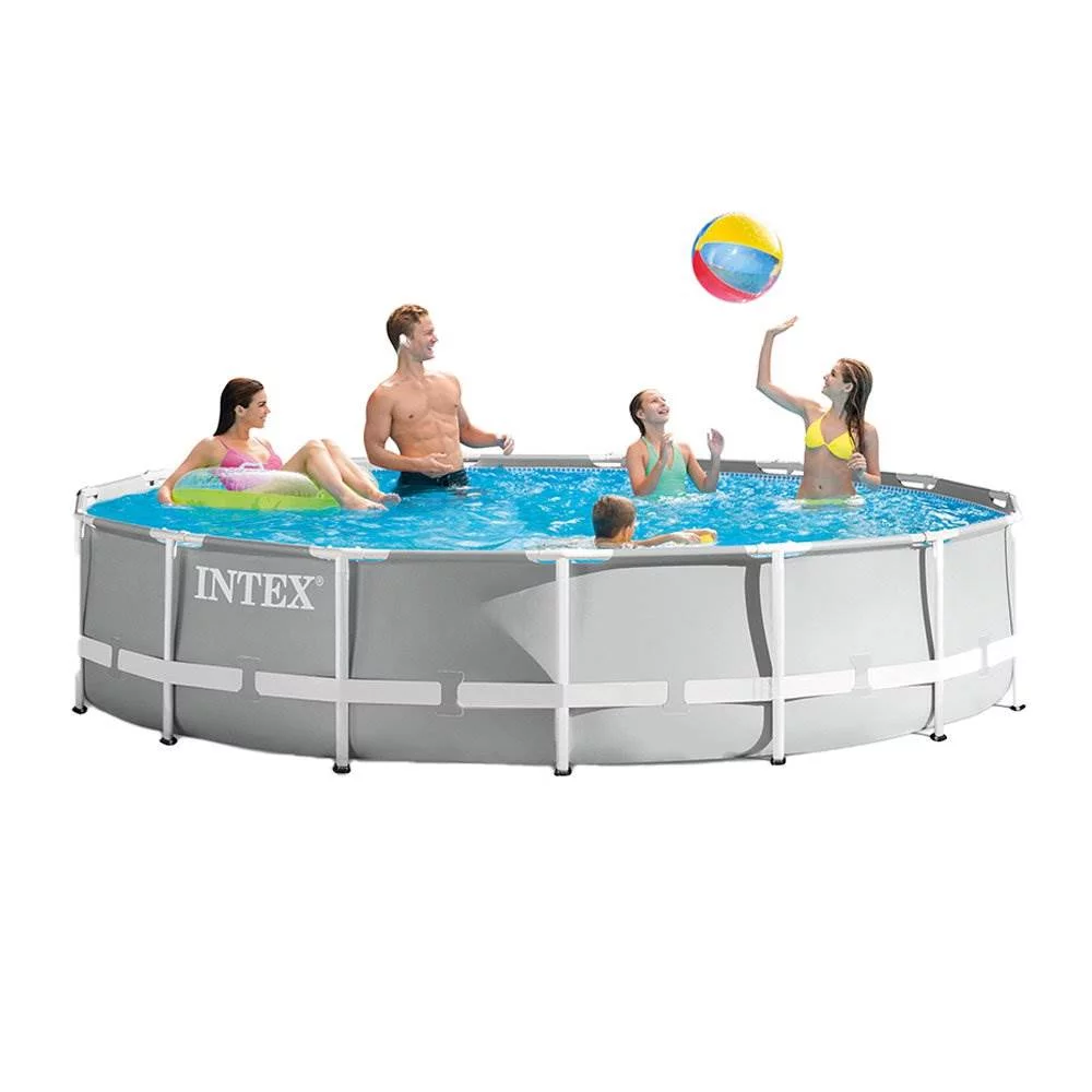 Intex 26723EH 15ft x 42in Prism Frame Above Ground Swimming Pool Set - Womvr