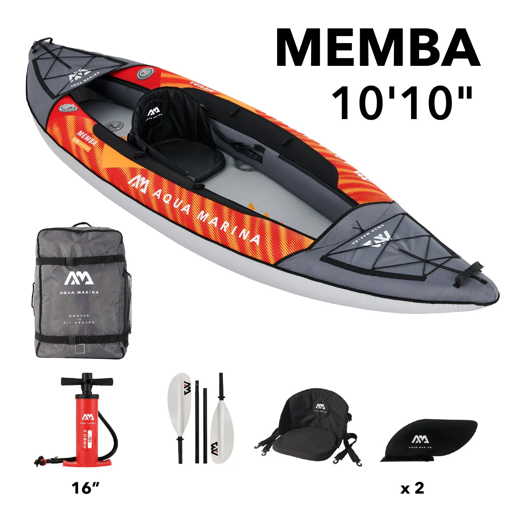 Aqua Marina TOURING KAYAK - MEMBA 10'10