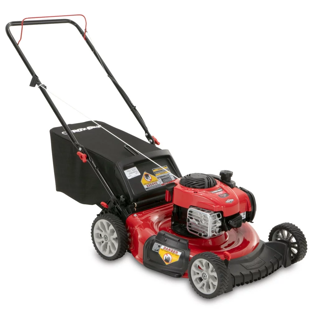 Troy-Bilt TB120B Walk Behind Push Mower 21 in. with 3-in-1 Cutting Triaction Cutting System - Womvr