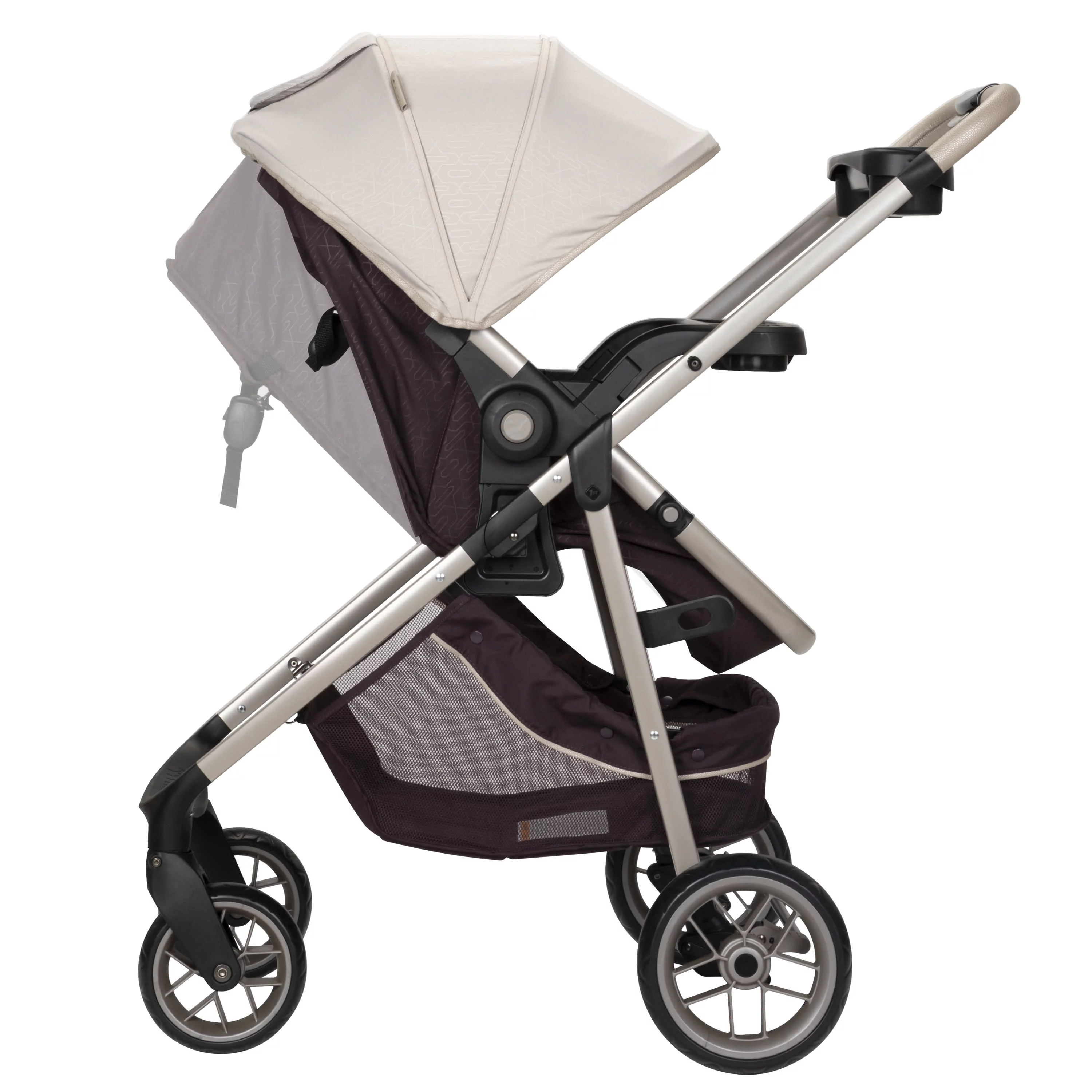 Safety 1st Deluxe Grow and Go Flex 8-in-1 Travel System, High Street, Infant - Womvr