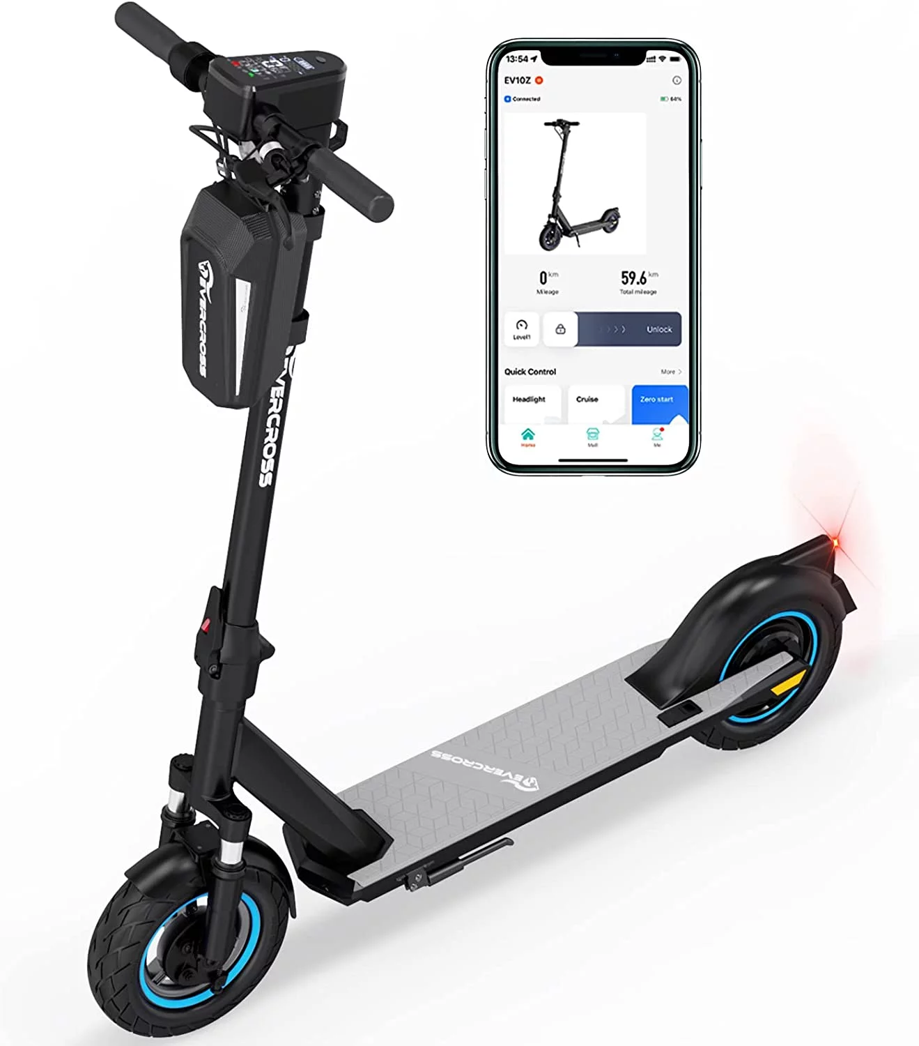 EVERCROSS Electric Scooter Adults, 10 