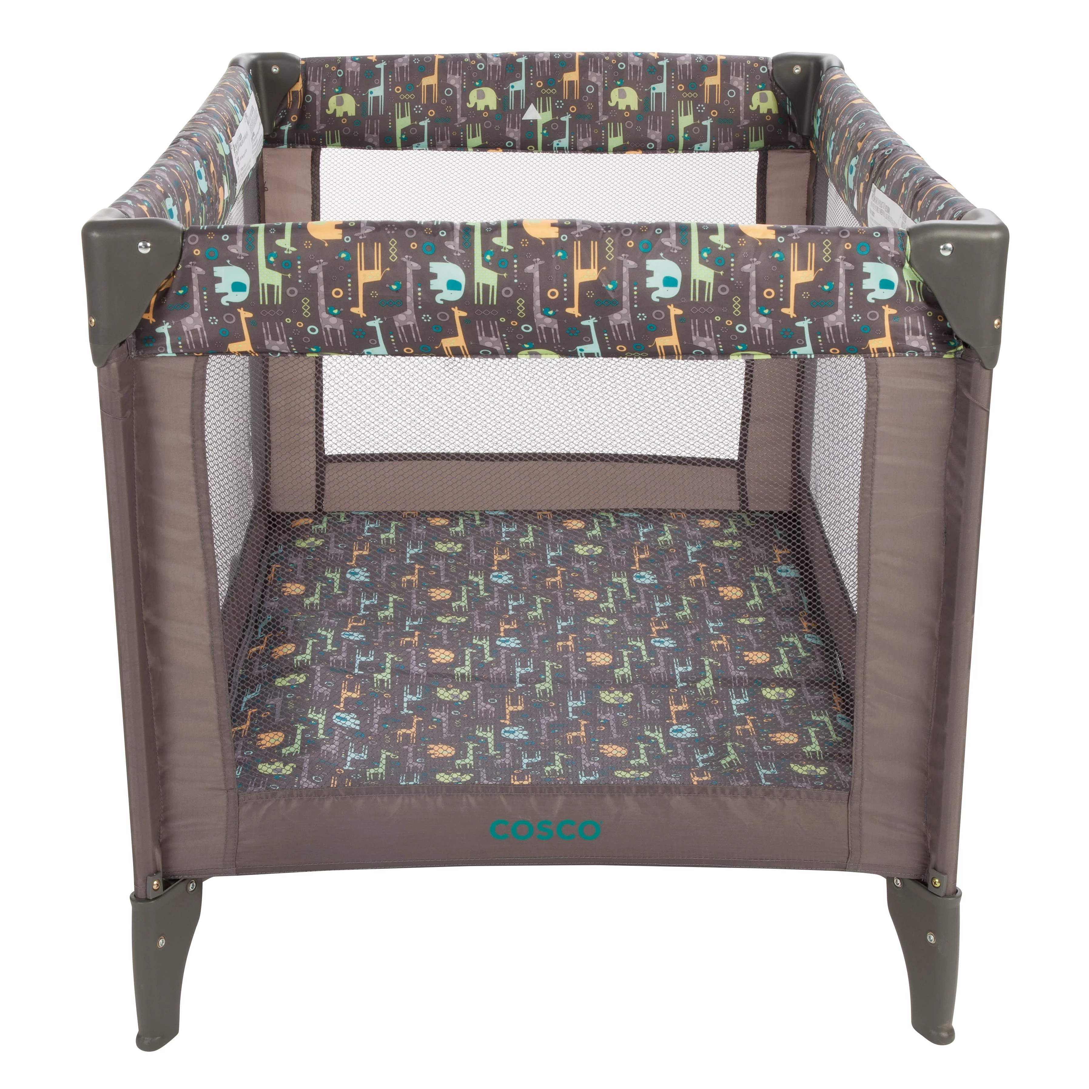 Cosco Kids Funsport Portable Compact Baby Play Yard, Zuri - Womvr