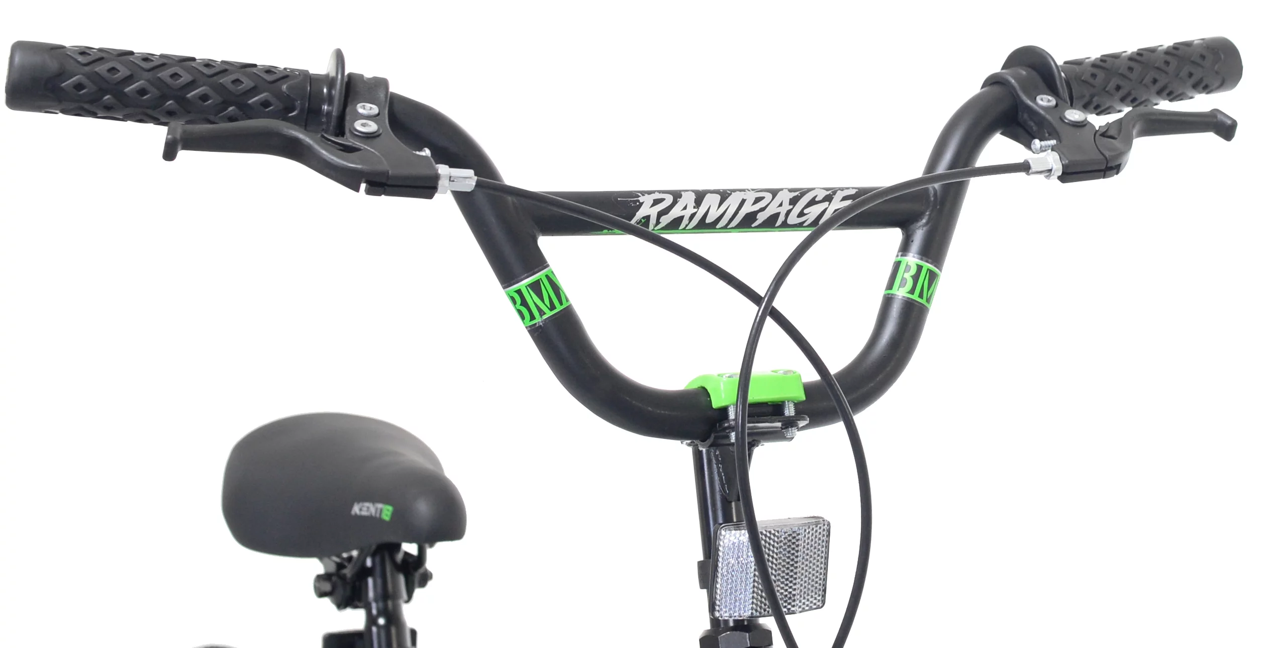 Kent Bicycle 18 in. Rampage Boy's BMX Child Bicycle, Gold and Black - Womvr