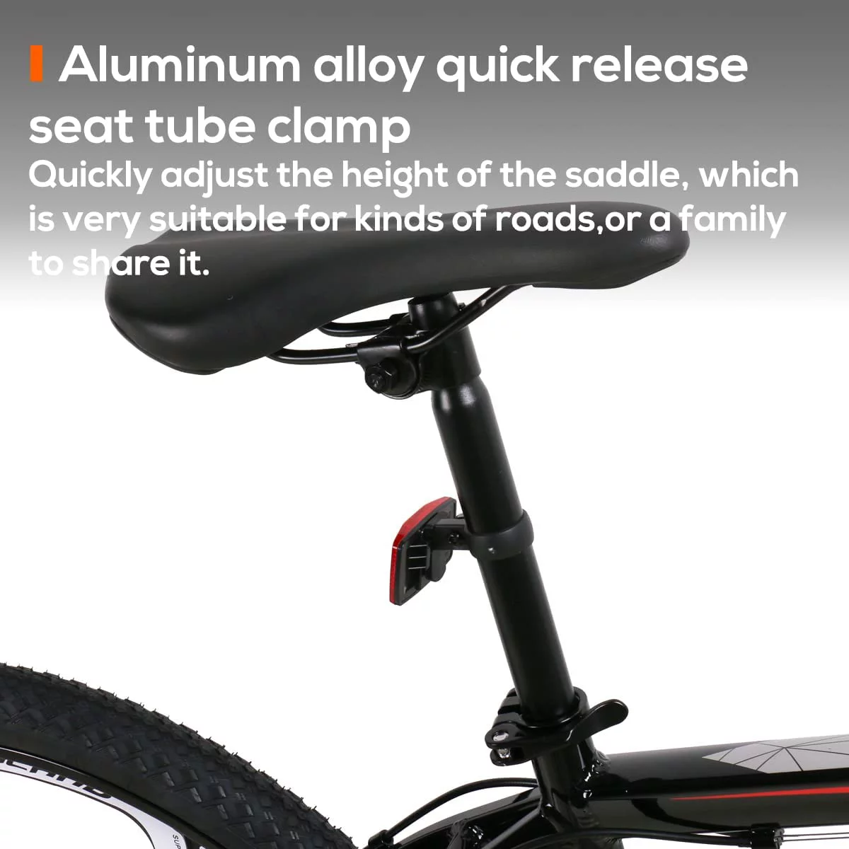 Hiland Mountain Bike, Multi-Spokes,Shimano 21 Speeds Drivetrain,Aluminum Frame 26 inch Wheels, Men's MTB Bicycle, White - Womvr