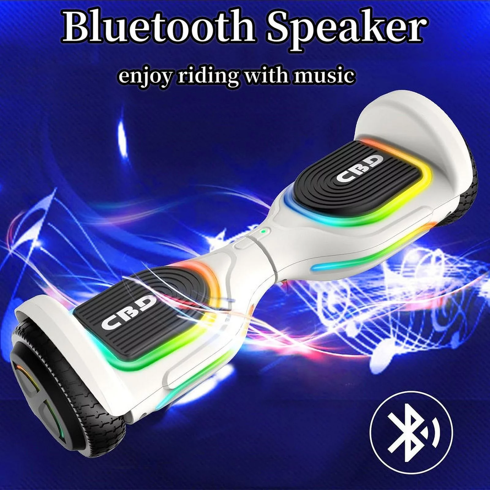 JOLEGE Hoverboard Go Kart Combo, 6.5