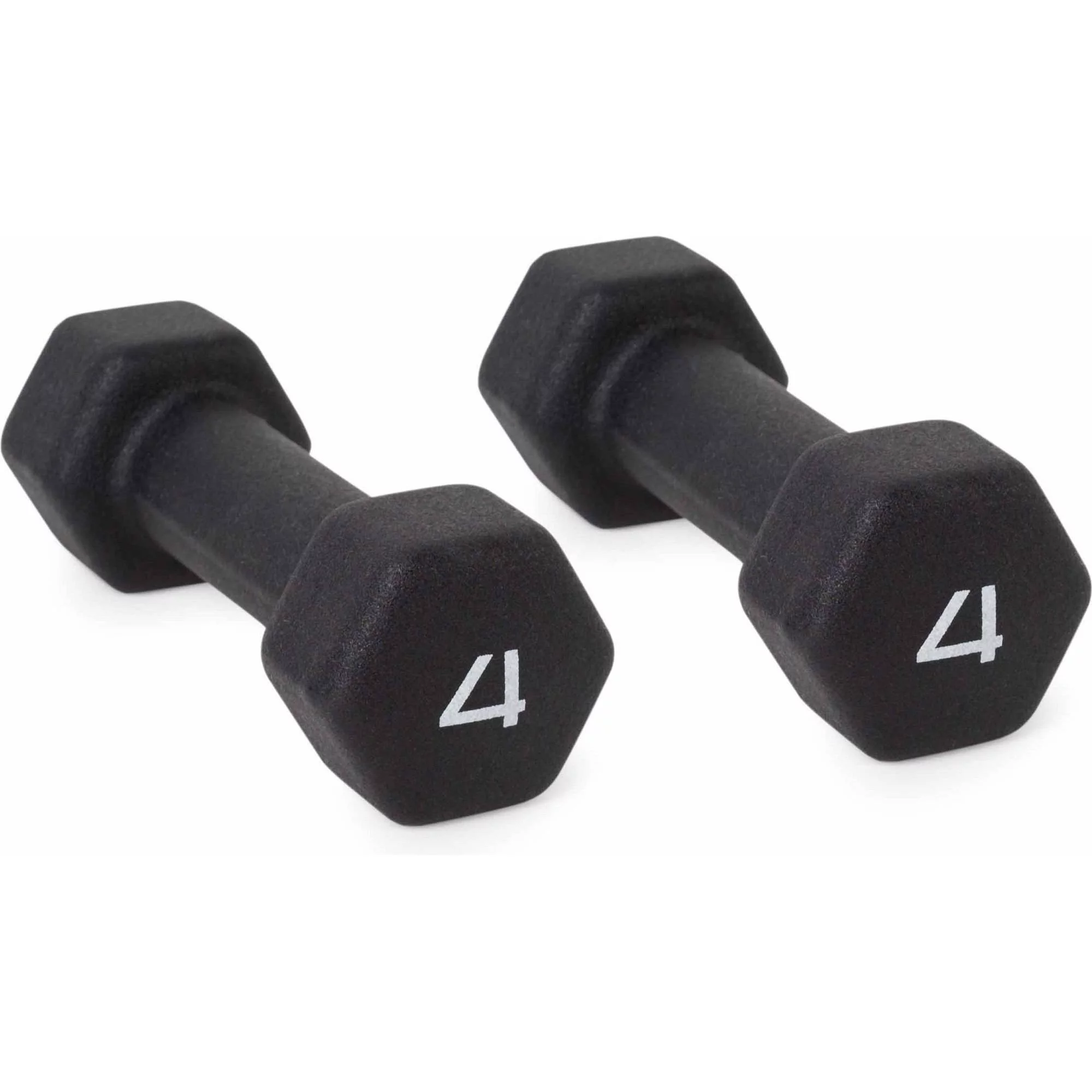 CAP Barbell, 15lb Black Neoprene Dumbbell, Pair - Womvr