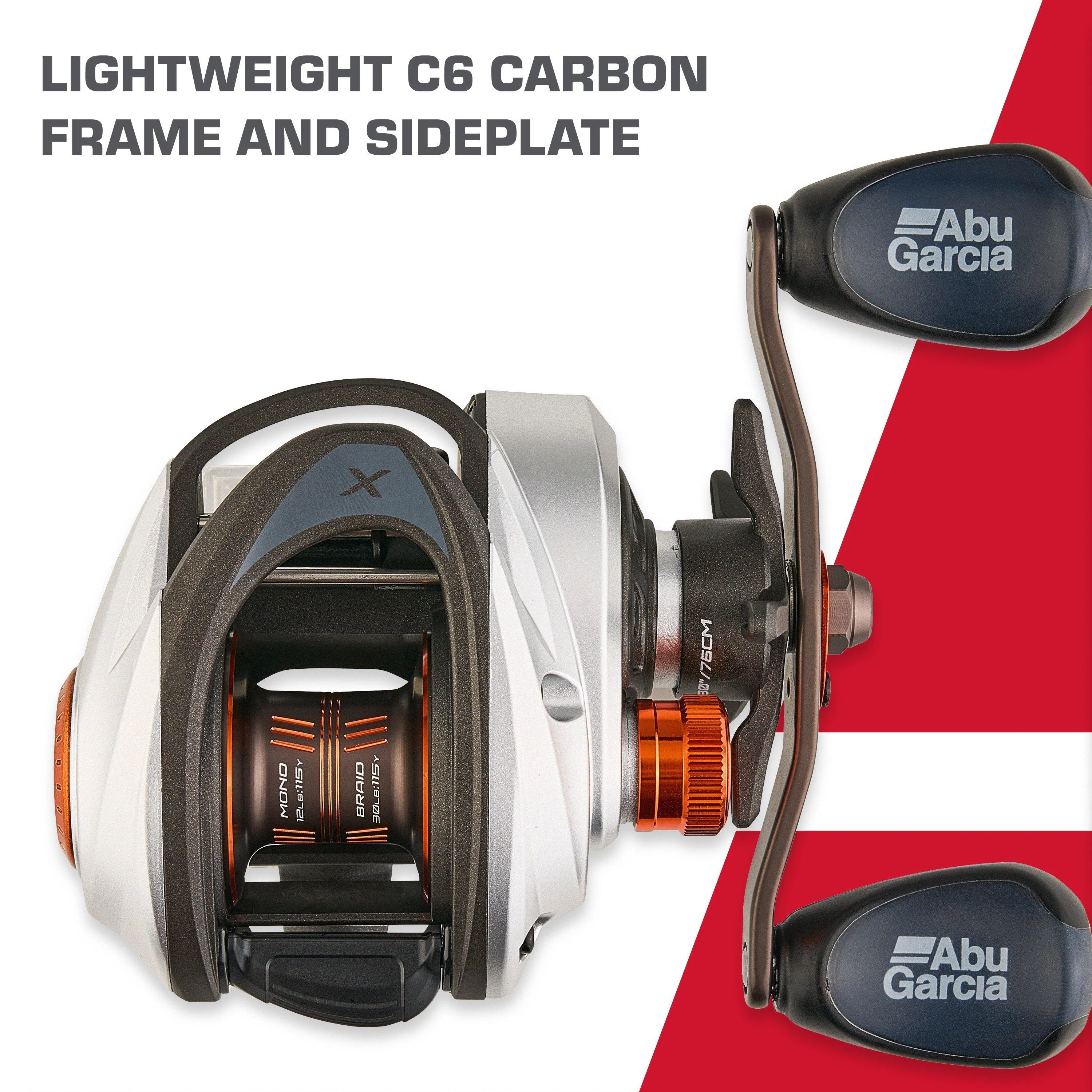 Abu Garcia Revo 5 SX Low Profile Fishing Reel, Right Handle Position - Womvr