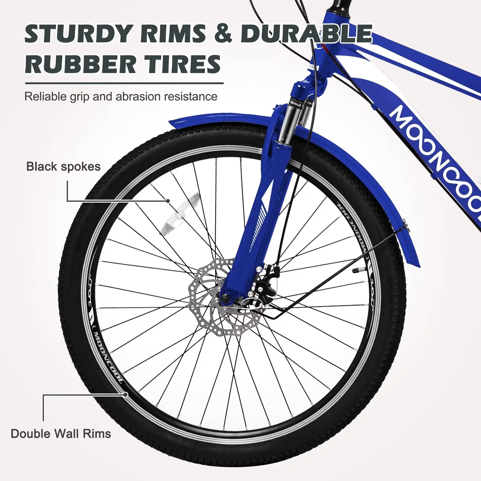 Lilypelle Adult Tricycle, 7 Speed Three Wheel Bicycles, 26