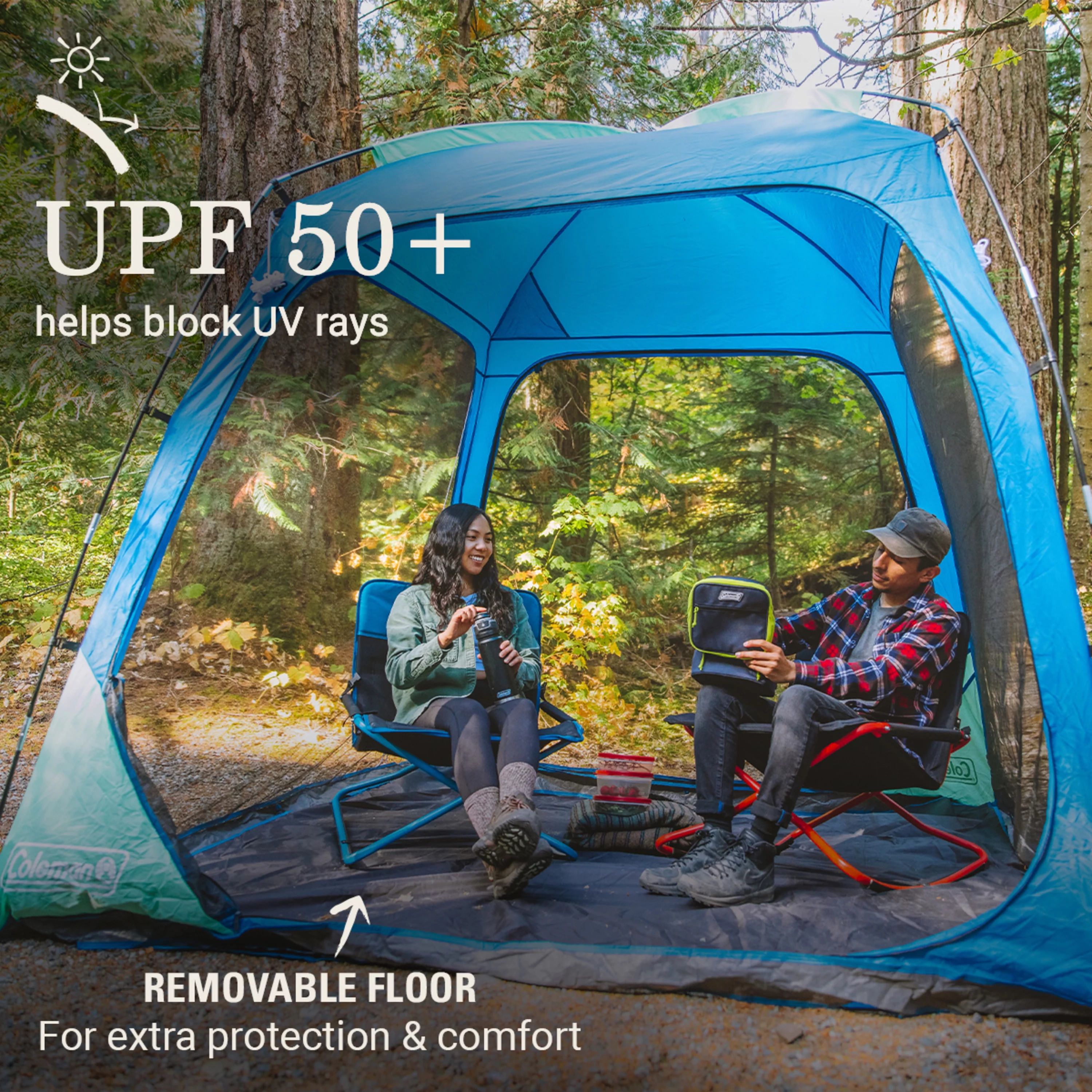 Coleman Skyshade 8 x 8 Screen Dome Tent - Womvr