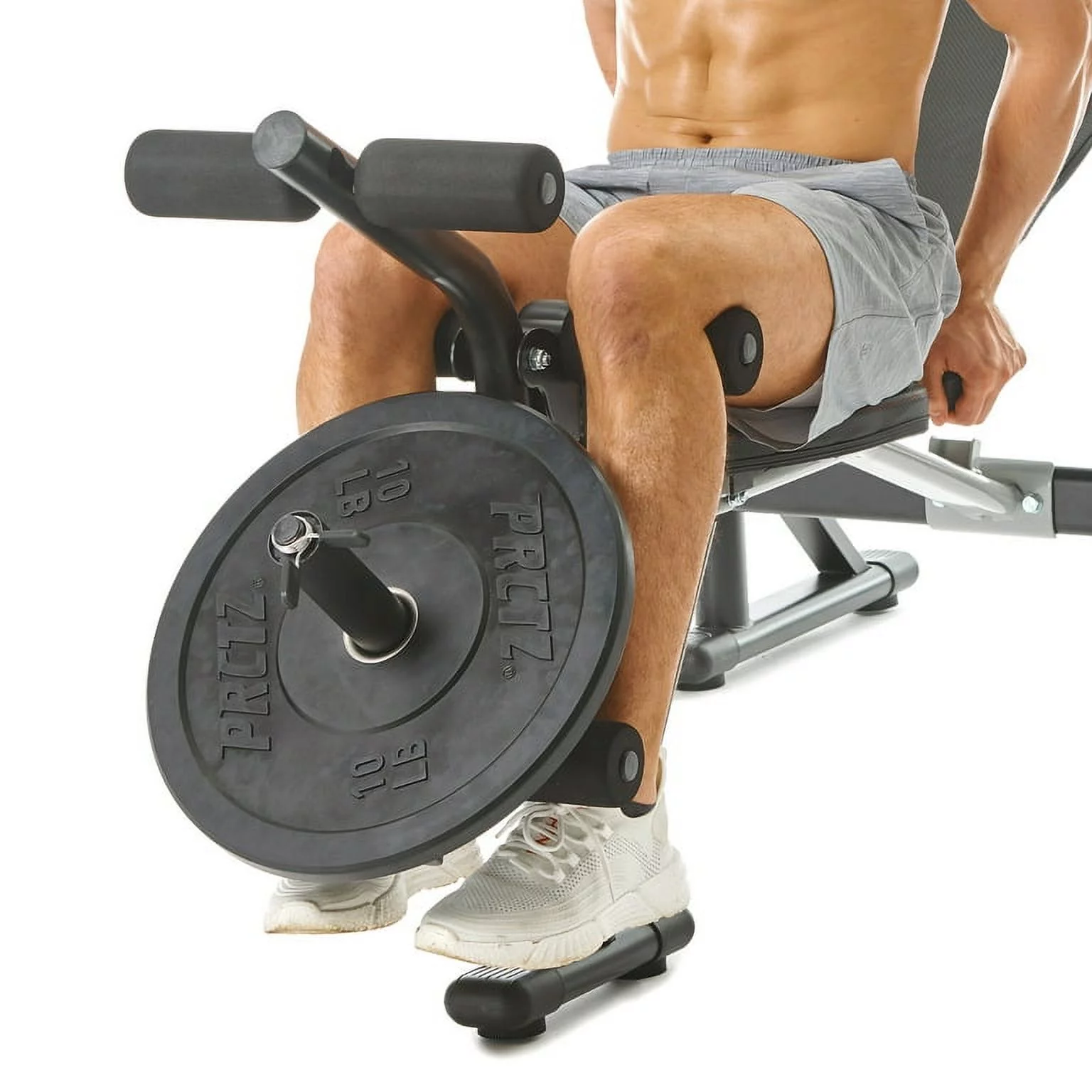 PRCTZ 45 lb Bumper Plate Weight, Fits 2