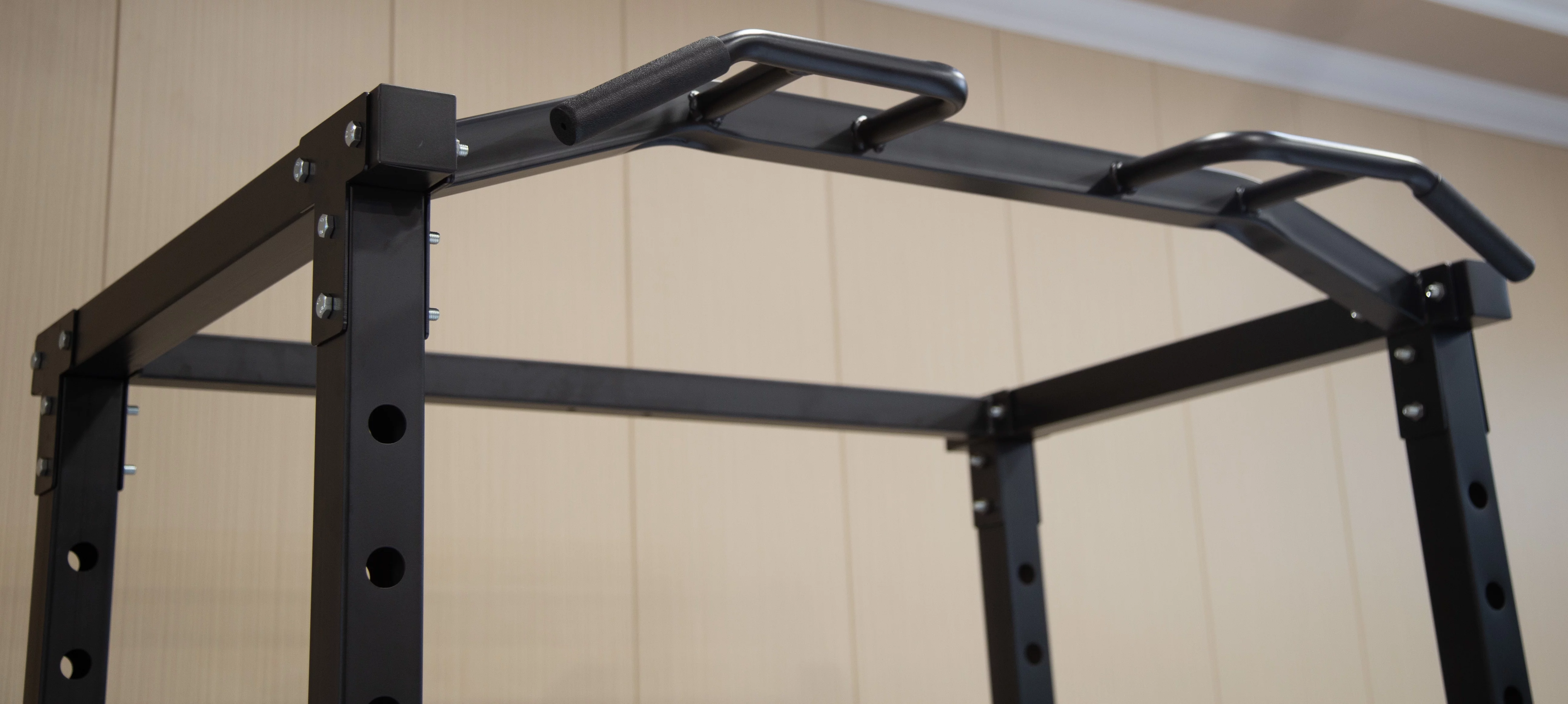 BalanceFrom PC-1 Series 1000lb Capacity Multi-Function Adjustable Power Cage Power Rack with Optional Lat Pull-down and Cable Crossover, Power Cage Only - Womvr