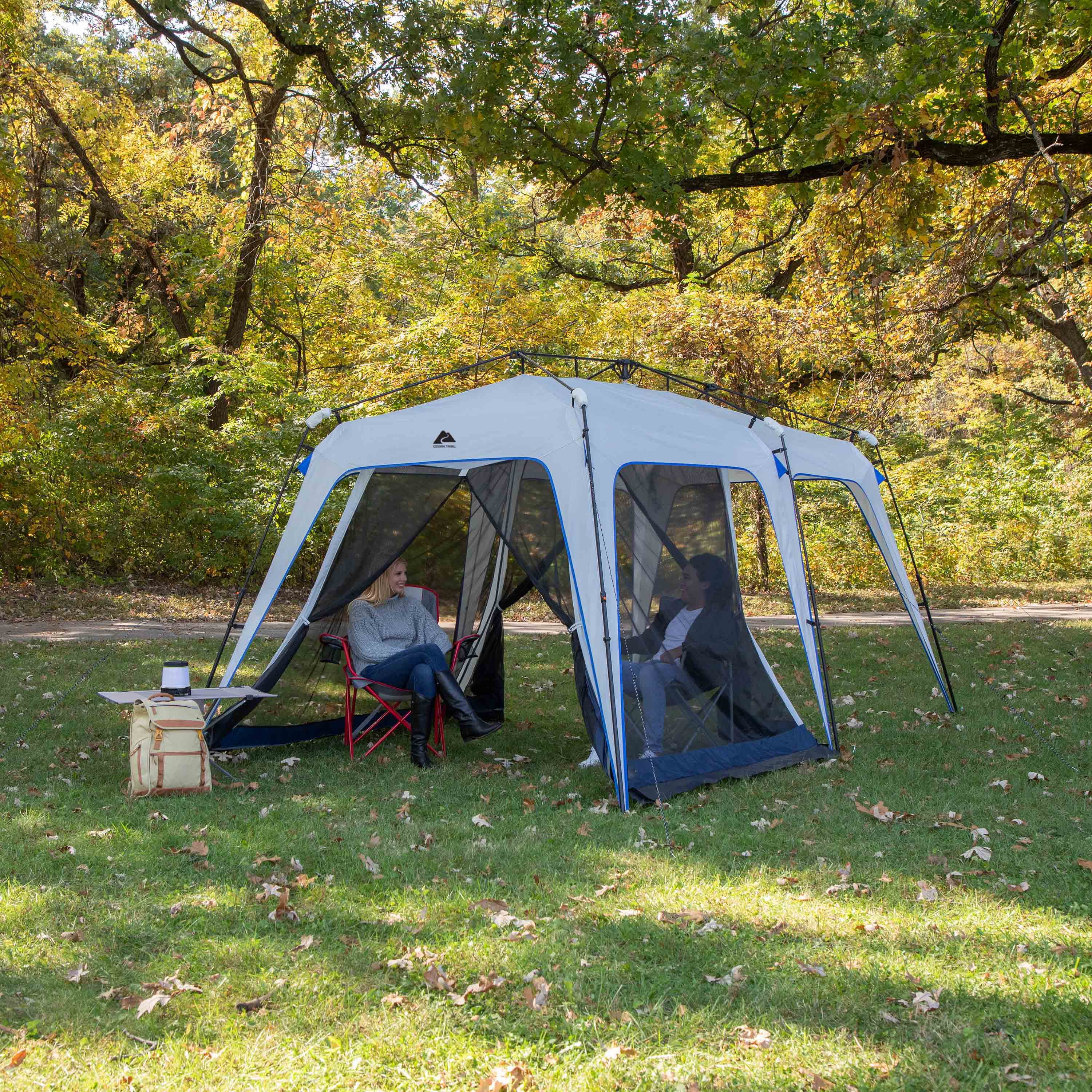 Ozark Trail 15' x 9' 5-in-1 Convertible Instant Tent and Shelter, 41 lbs - Womvr